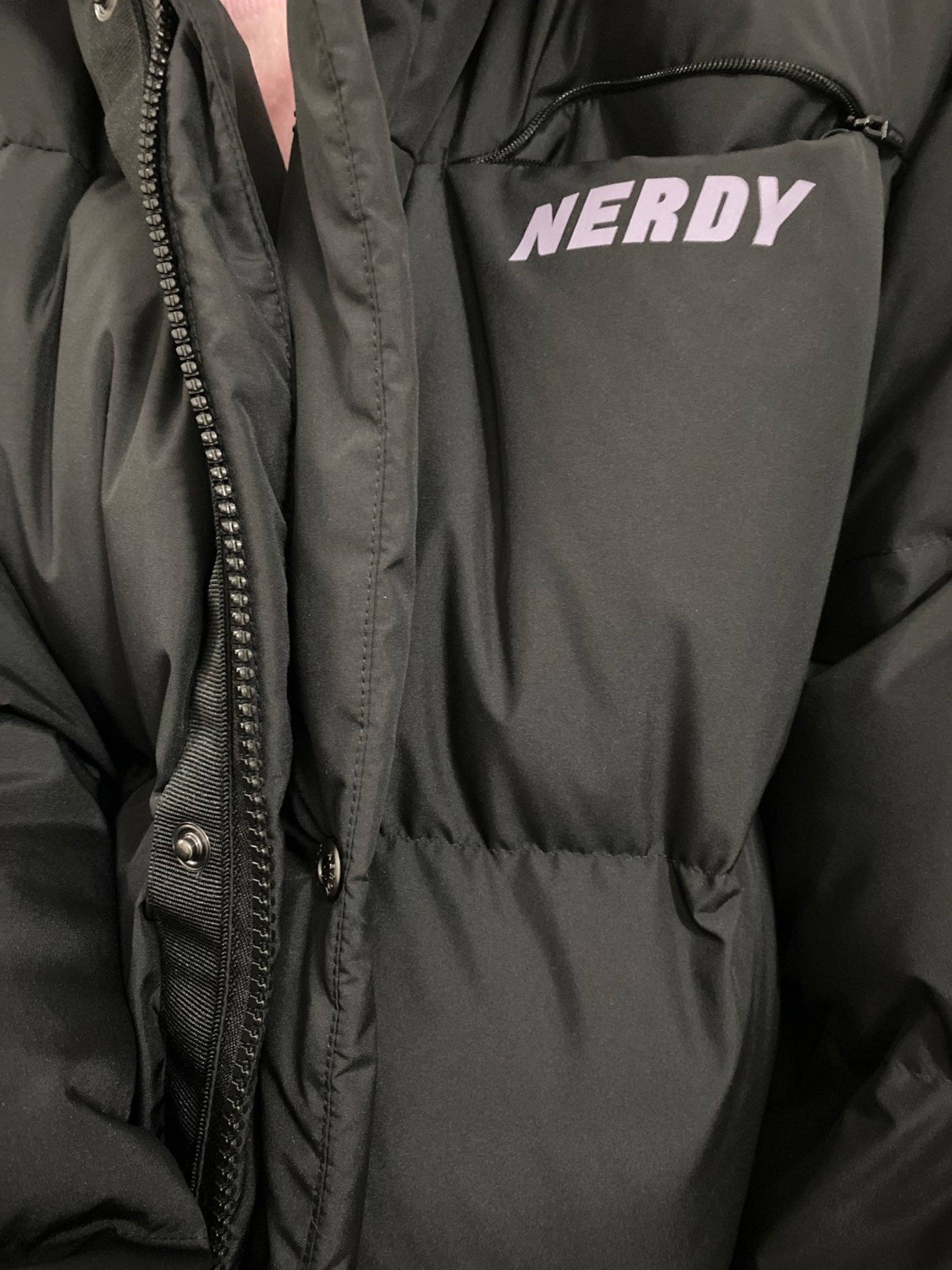 custom review-NERDY Зимний пуховик азиатская версия унисекс