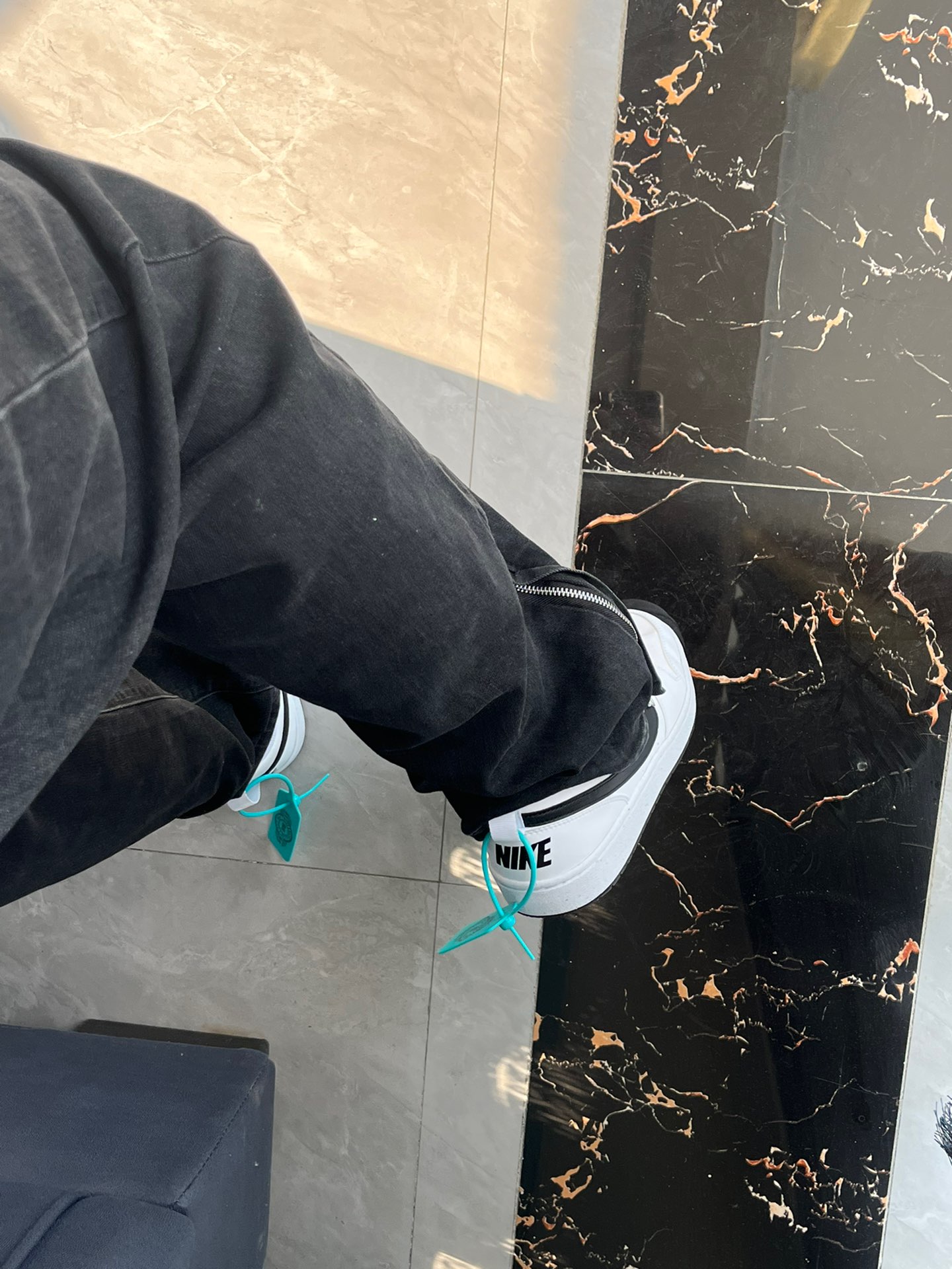 custom review-Nike Court Borough Low Топ Детские Скейтбординги Белый