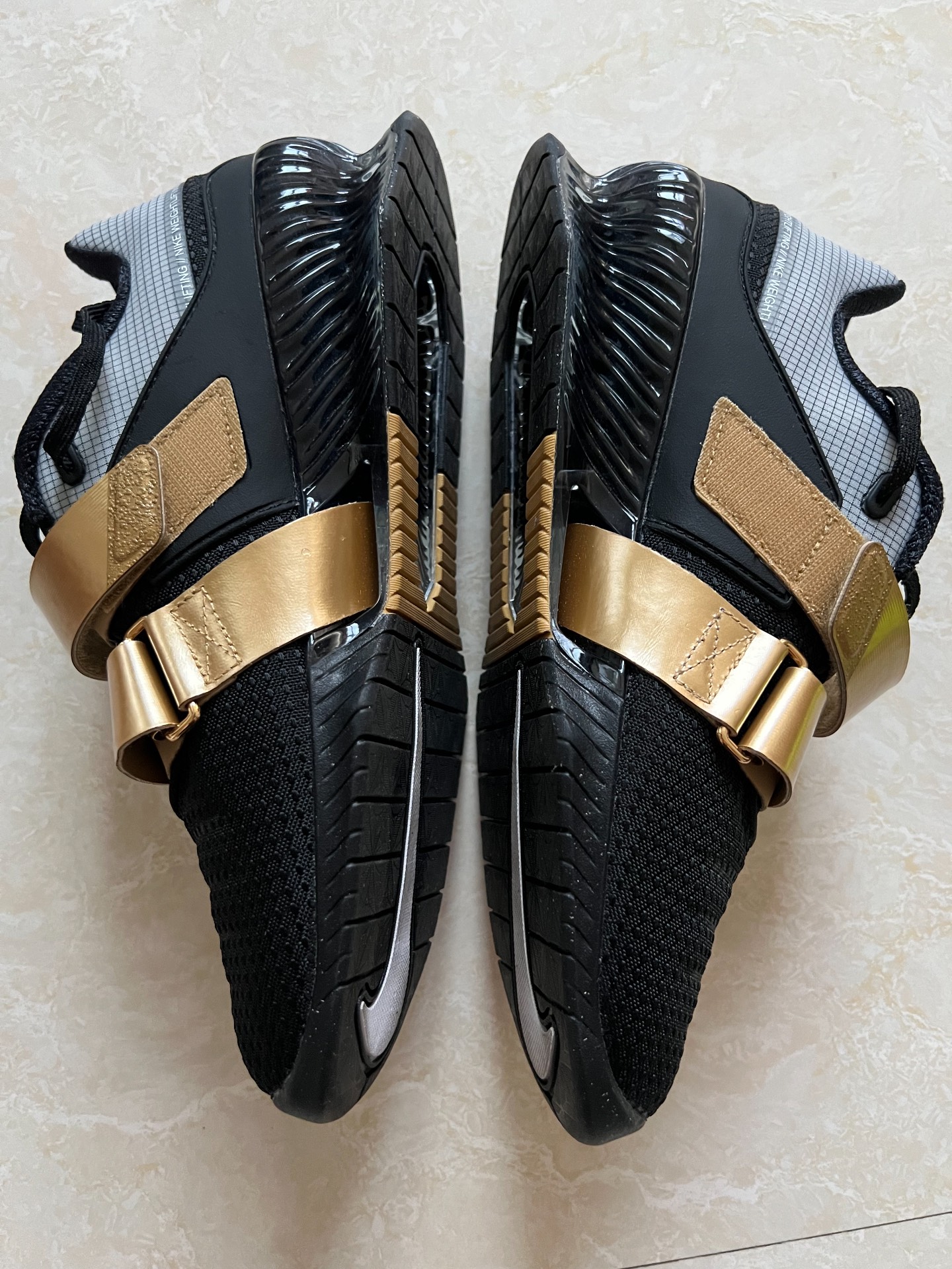 custom review-Nike Romaleos 4 Low Топ Кроссовки для тренировок Унисекс Черный