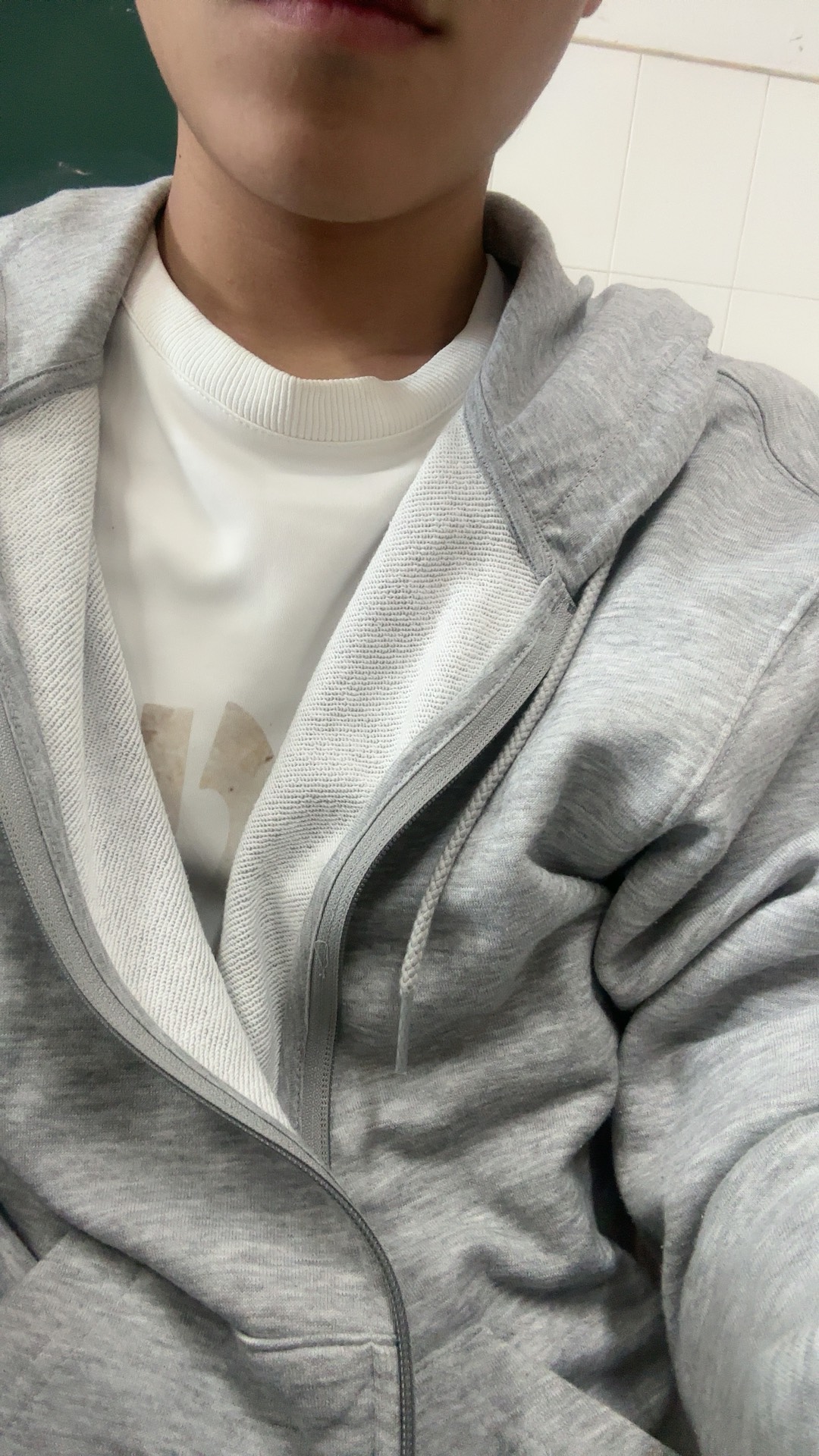 custom review-New Balance 1906 Sport Essentials Логотип French Terry Full Zip Толстовка Мужской Серый