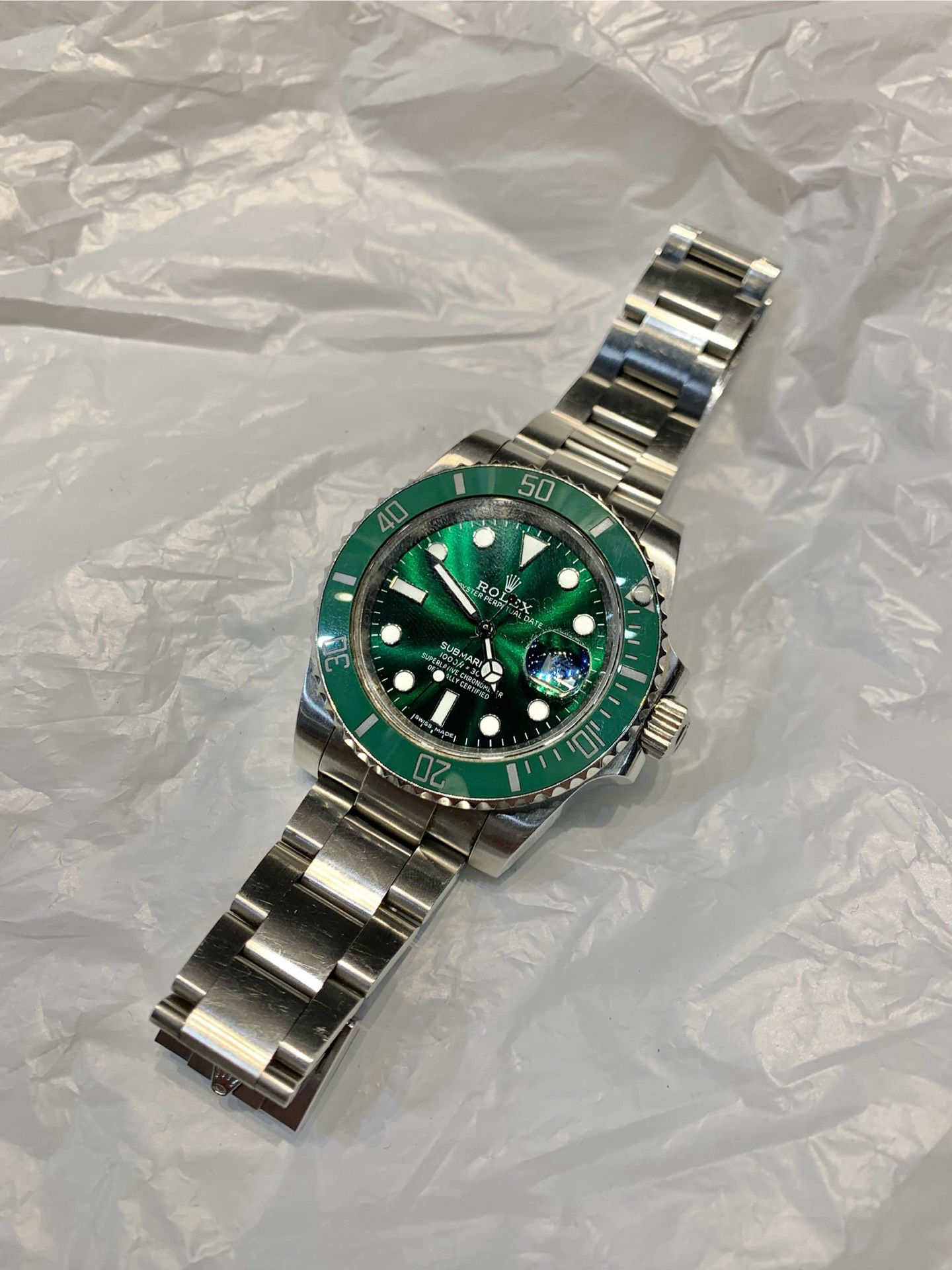 劳力士绿水鬼 这款手表带上真的很帅很高级呀🤩