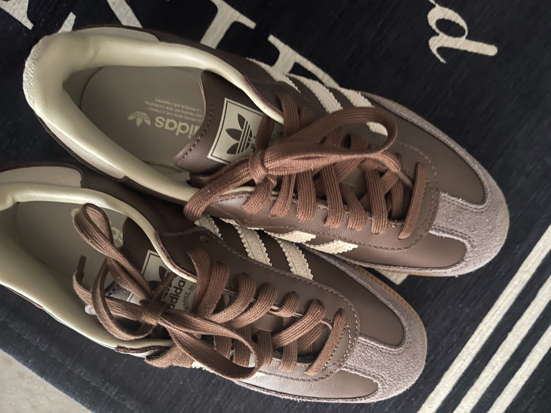 custom review-Adidas Originals SAMBA OG Устойчивые к истиранию низкие скейтборд-кроссовки унисекс коричневые