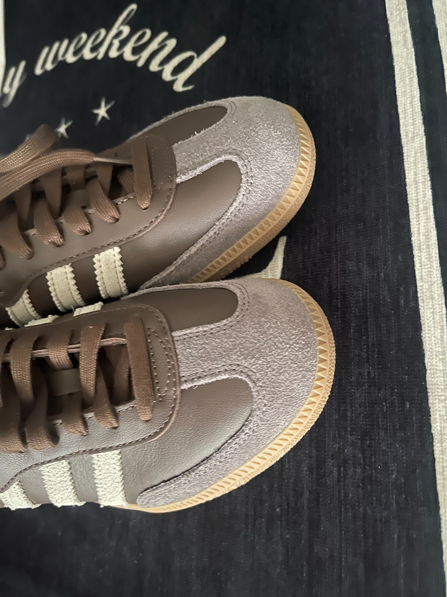 custom review-Adidas Originals SAMBA OG Устойчивые к истиранию низкие скейтборд-кроссовки унисекс коричневые