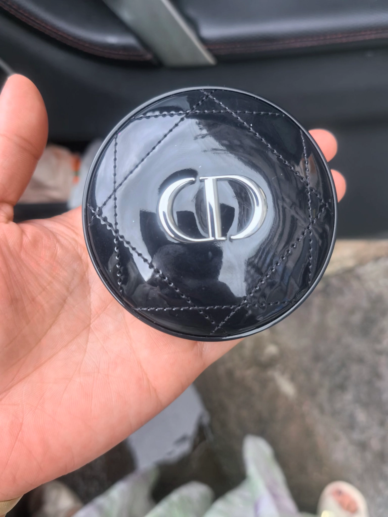 custom review-Dior Глянцевое покрытие плетеный узор замковая в макияже воздушные подушки маскирующий осветляющий тон кожи 13 г