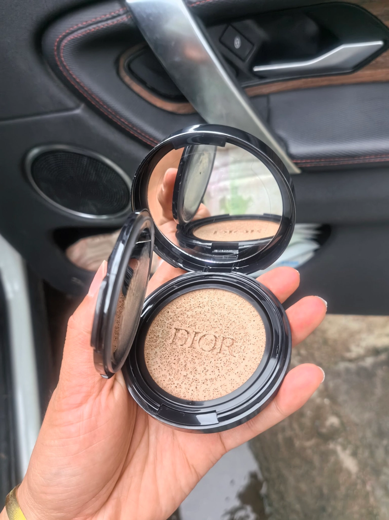 custom review-Dior Глянцевое покрытие плетеный узор замковая в макияже воздушные подушки маскирующий осветляющий тон кожи 13 г