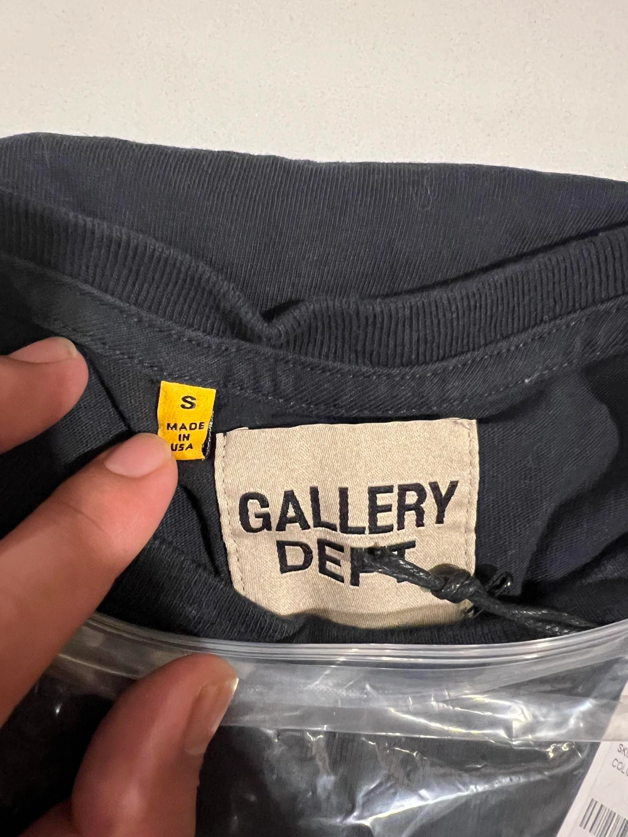 custom review-Gallery Dept. Черная унисекс футболка