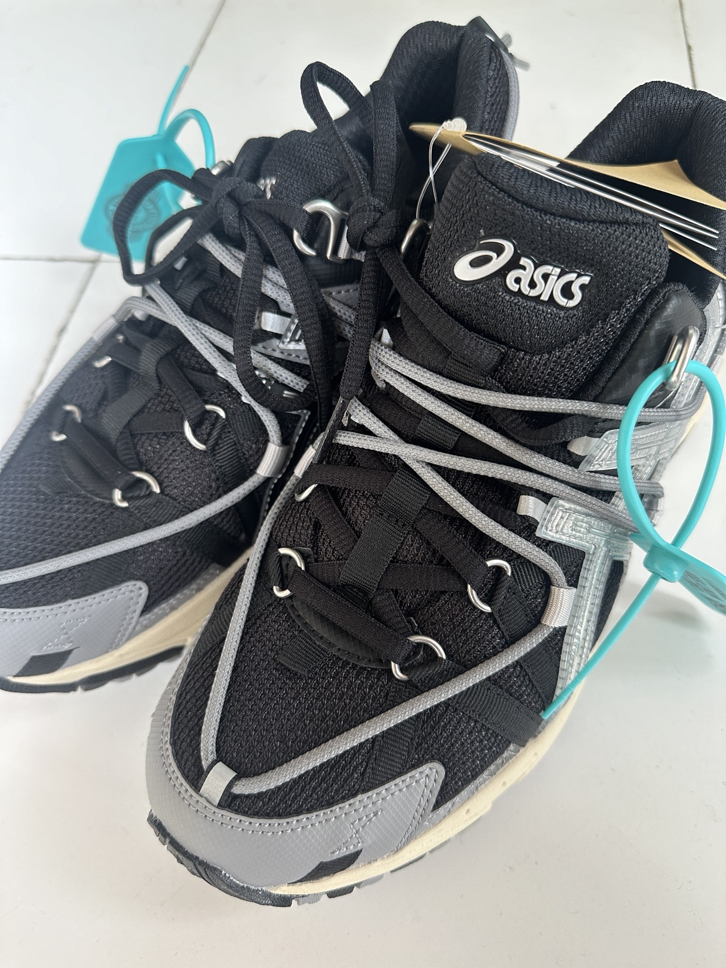 custom review-ASICS Gel Kahana TR v2 Low Топ Повседневная Обувь Унисекс Черный Серебряный