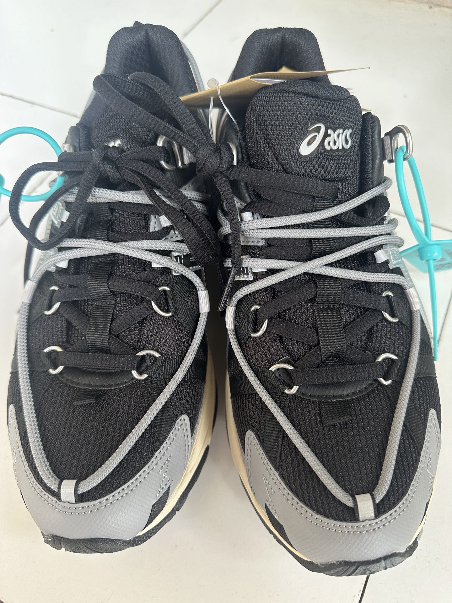 custom review-ASICS Gel Kahana TR v2 Low Топ Повседневная Обувь Унисекс Черный Серебряный