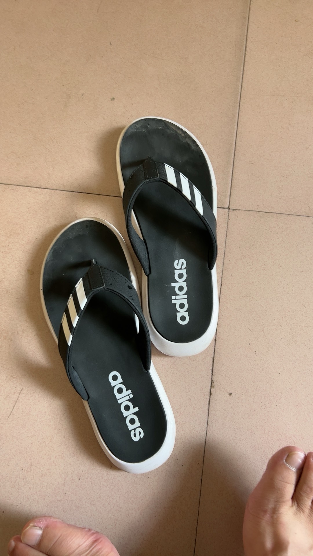 custom review-Adidas Comfort EVA Шлепанцы Мужские Черный Белый