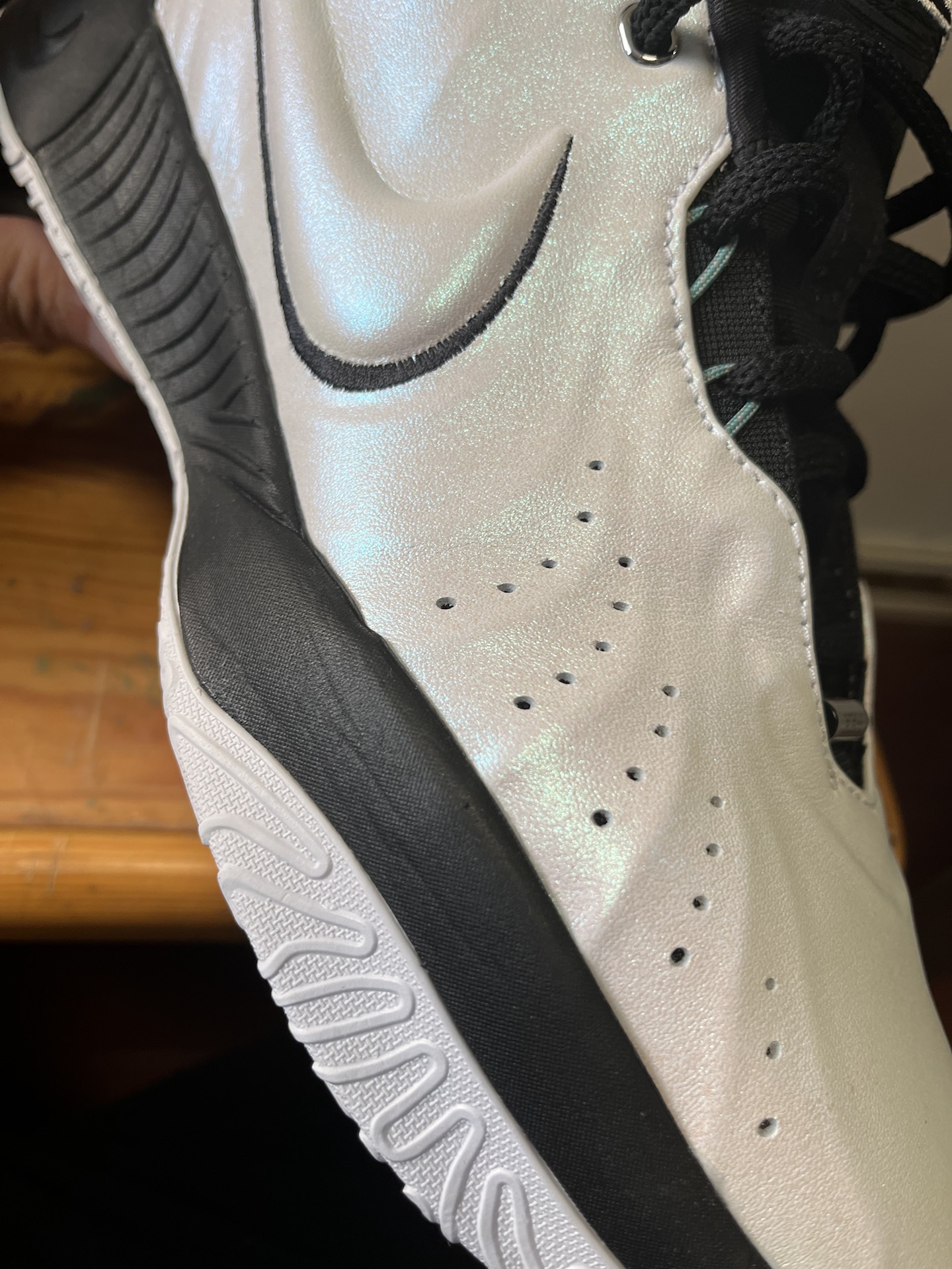 custom review-Nike Lebron 21 Low Топ Баскетбольные Кроссовки Мужские Silver Black Международная Версия