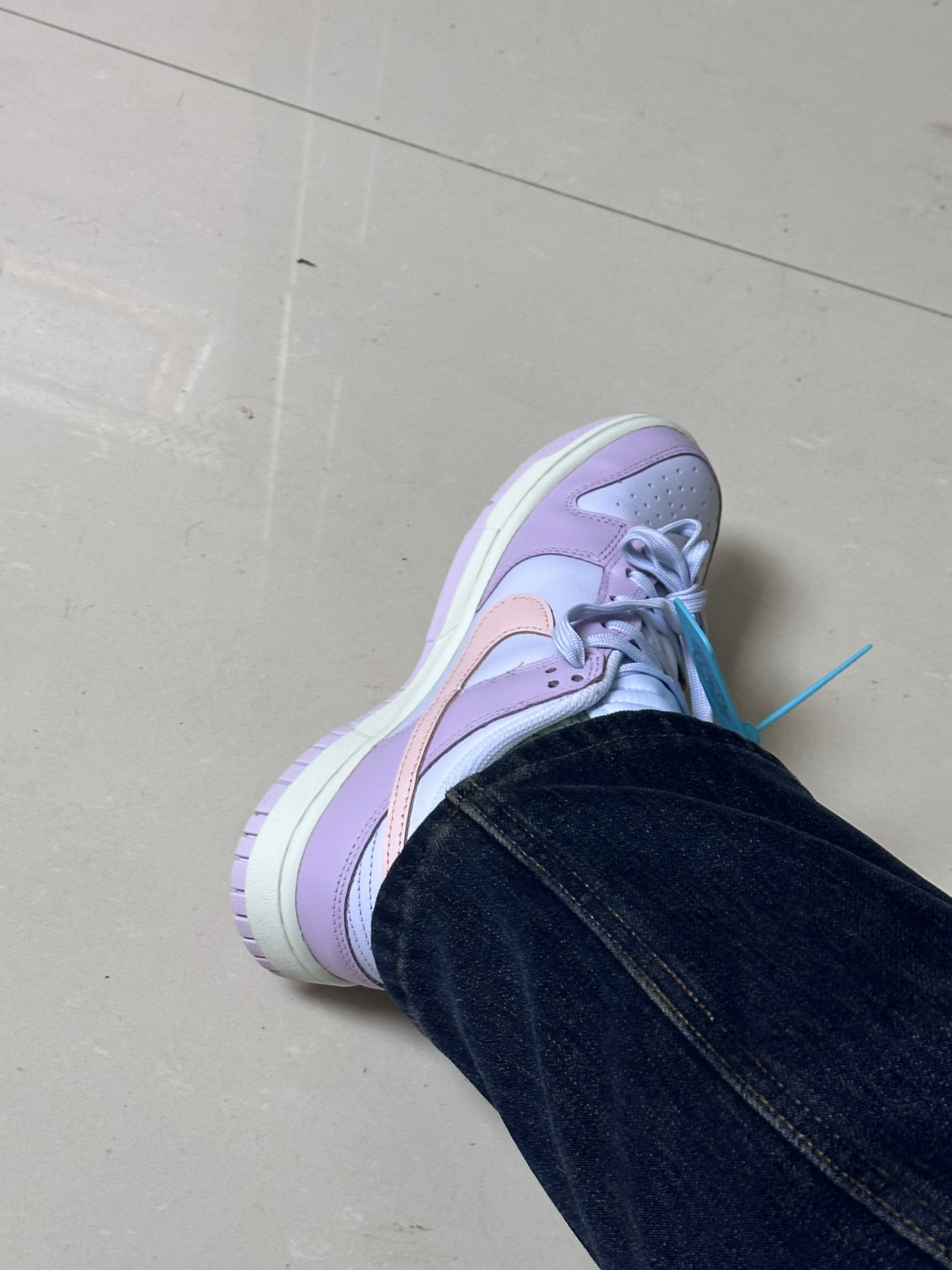 custom review-Nike Dunk 'ATMOSPHERE' Розовый Низкий Топ Скейтборд Кроссовки Женские Синий Фиолетовый Розовый