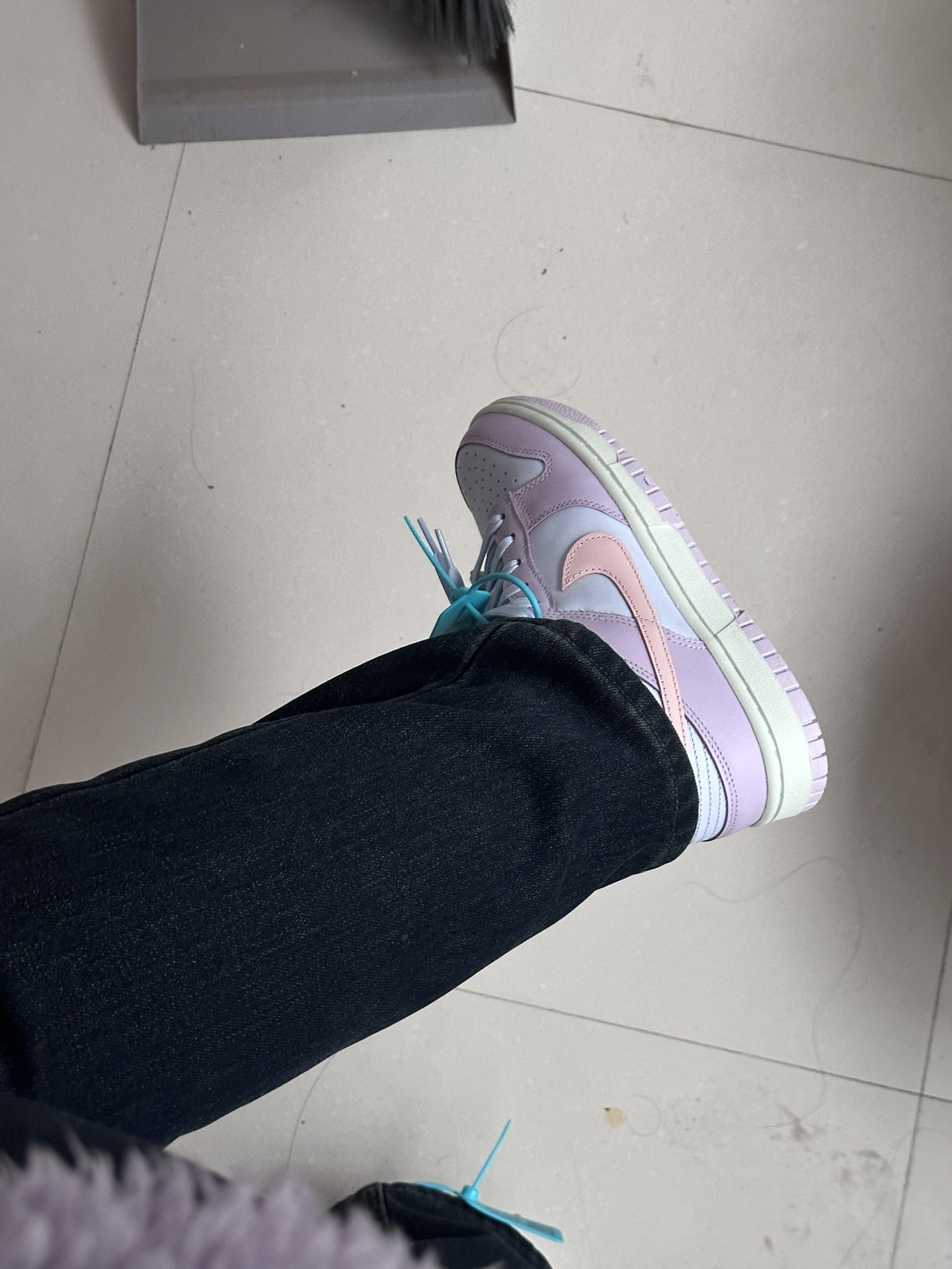 custom review-Nike Dunk 'ATMOSPHERE' Розовый Низкий Топ Скейтборд Кроссовки Женские Синий Фиолетовый Розовый