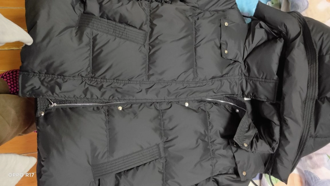 custom review-SIBAISHE Пуховик Женский Черный