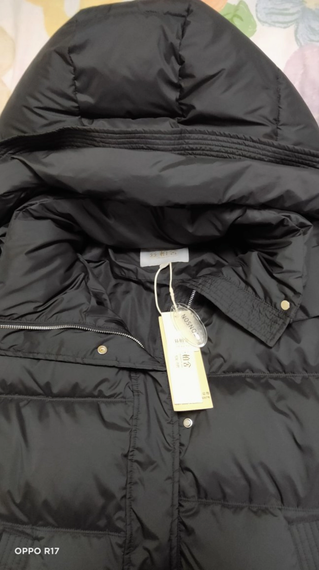 custom review-SIBAISHE Пуховик Женский Черный