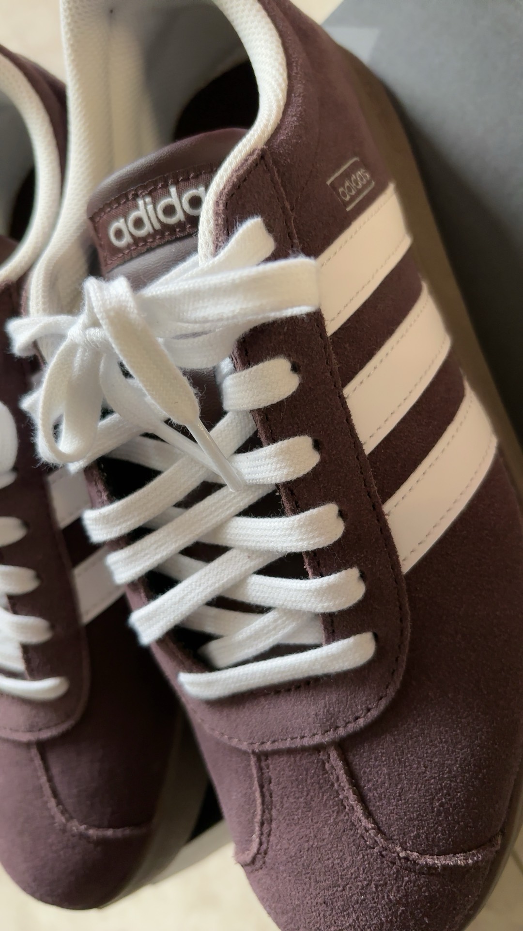 custom review-Adidas VL Court 2,0 Устойчивые к истиранию низкие кроссовки для скейтбординга унисекс коричневые