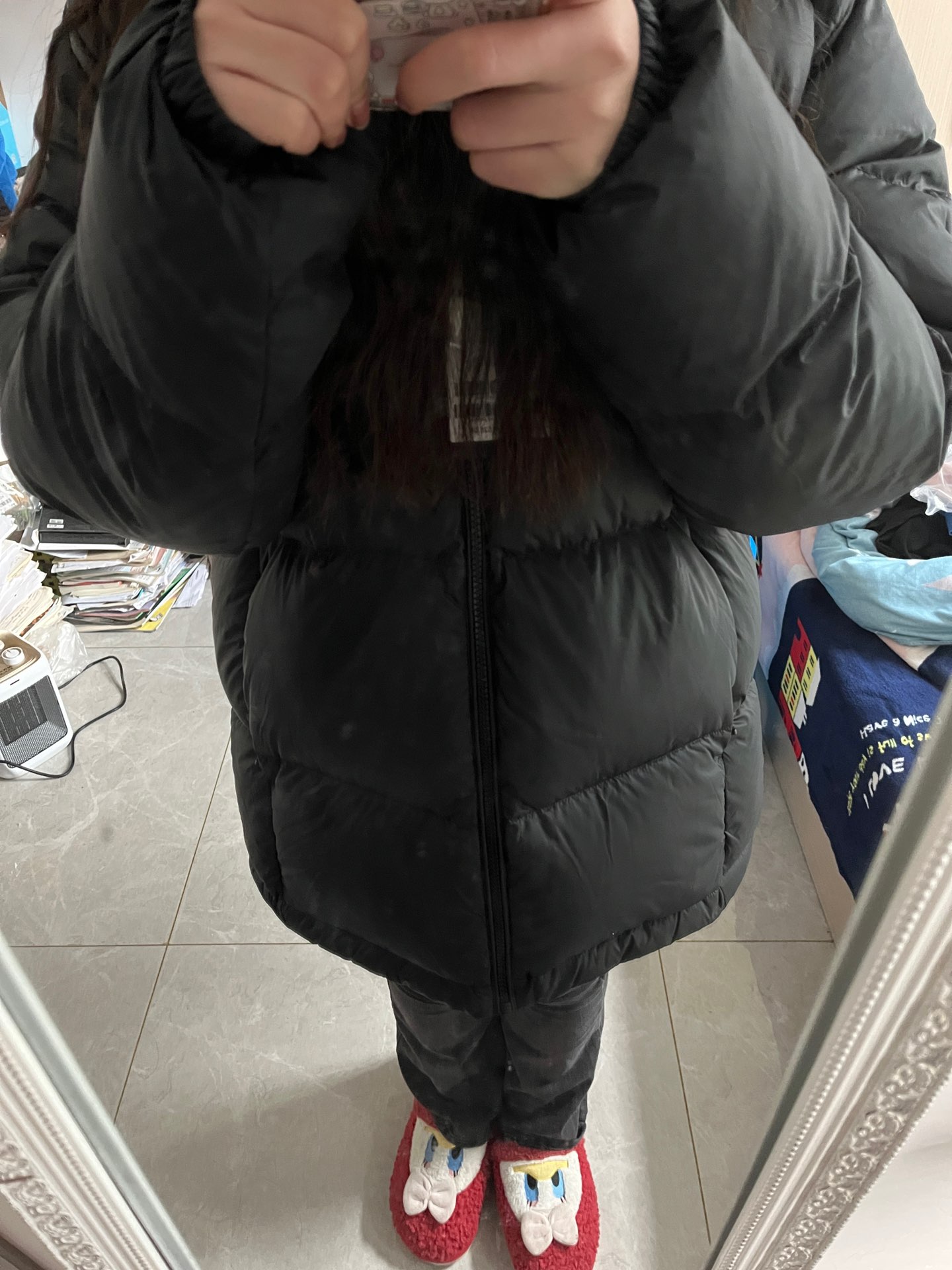 custom review-CAMEL Warm Fleece Series Пуховик Унисекс Черный