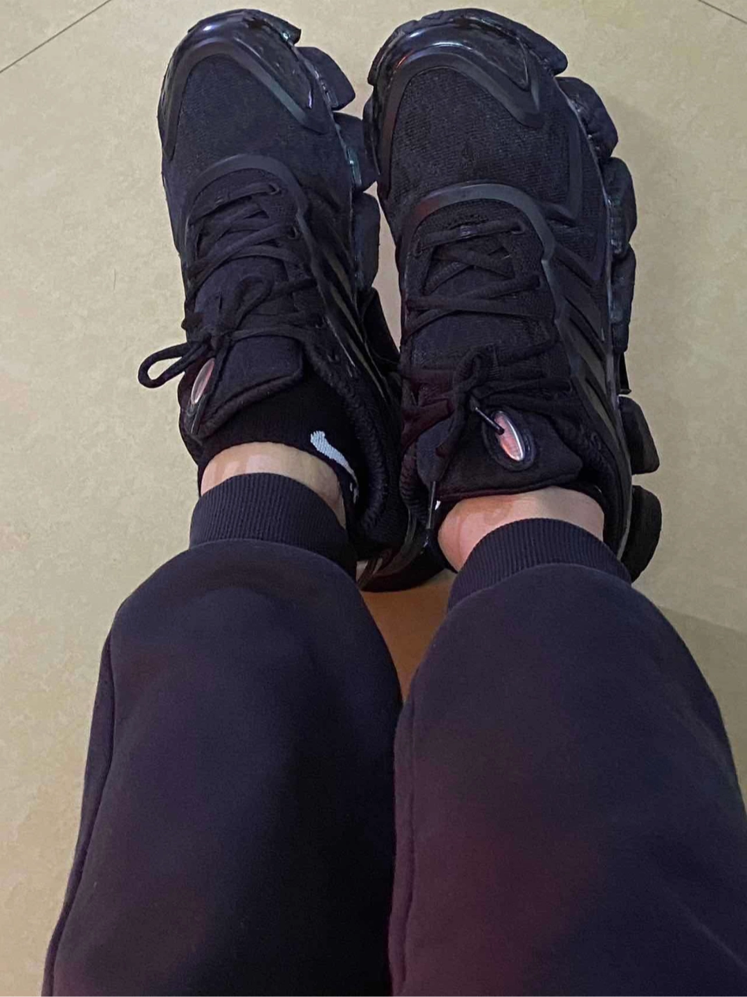 custom review-Adidas Climacool Boost Дышащий Низкий Топ Повседневные Беговые Кроссовки Унисекс Черные