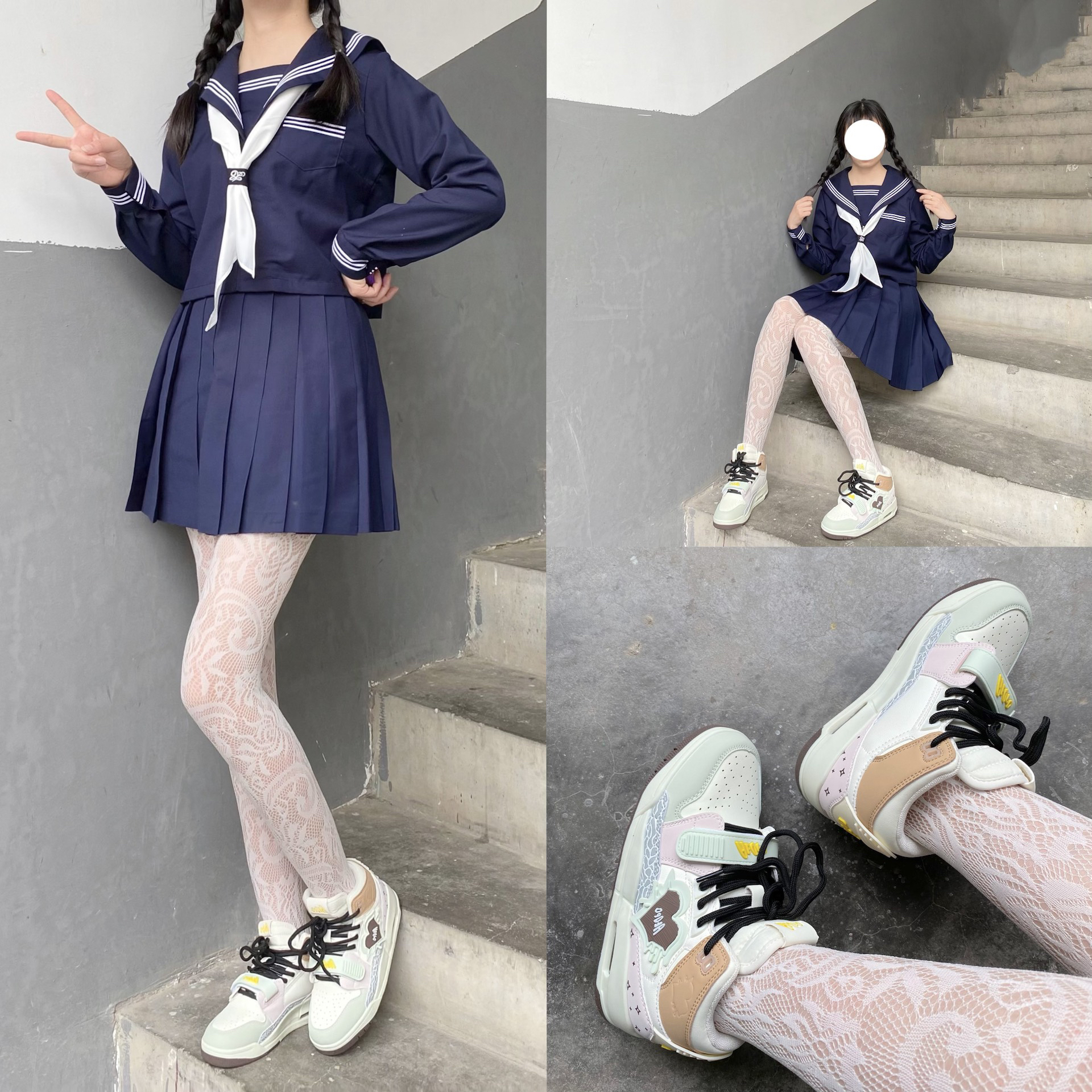 脚很舒服,走路不会磨脚抵脚
不管是搭配裙子还是裤子都很好看的呢😍