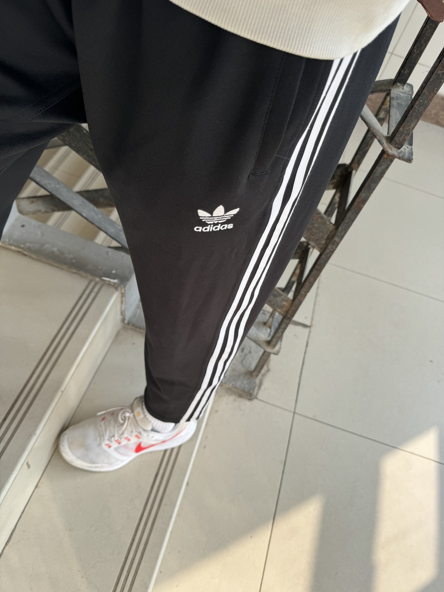 custom review-Adidas Originals Adicolor Вязаные Спортивные Штаны Мужские Черные