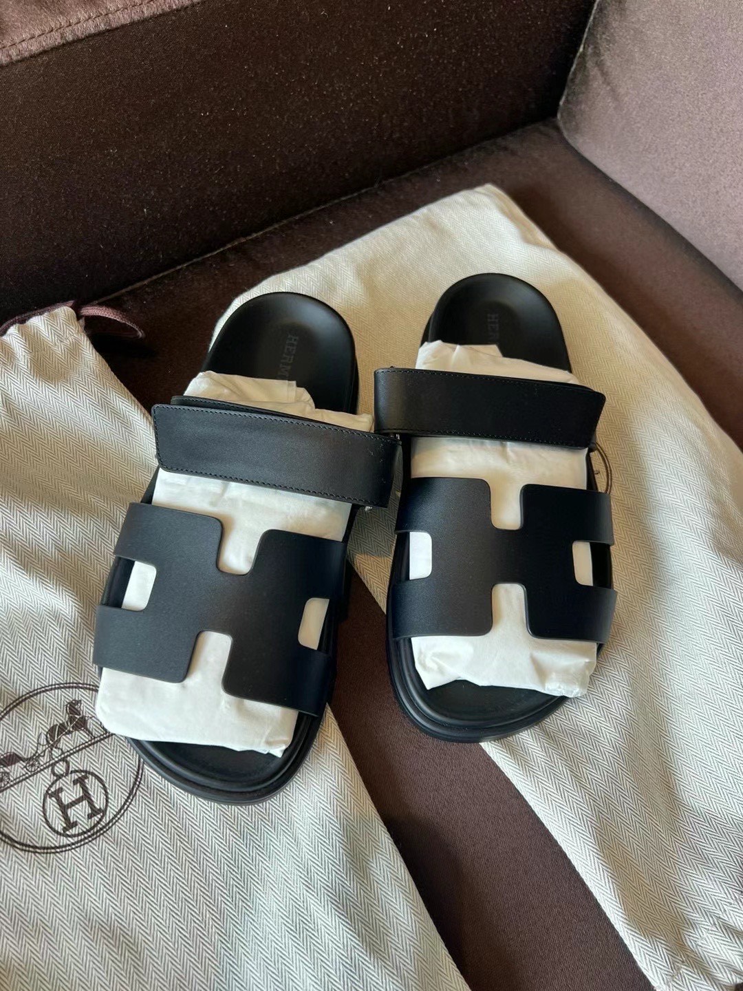 爱马仕二舅拖鞋,带点希望总能买到的