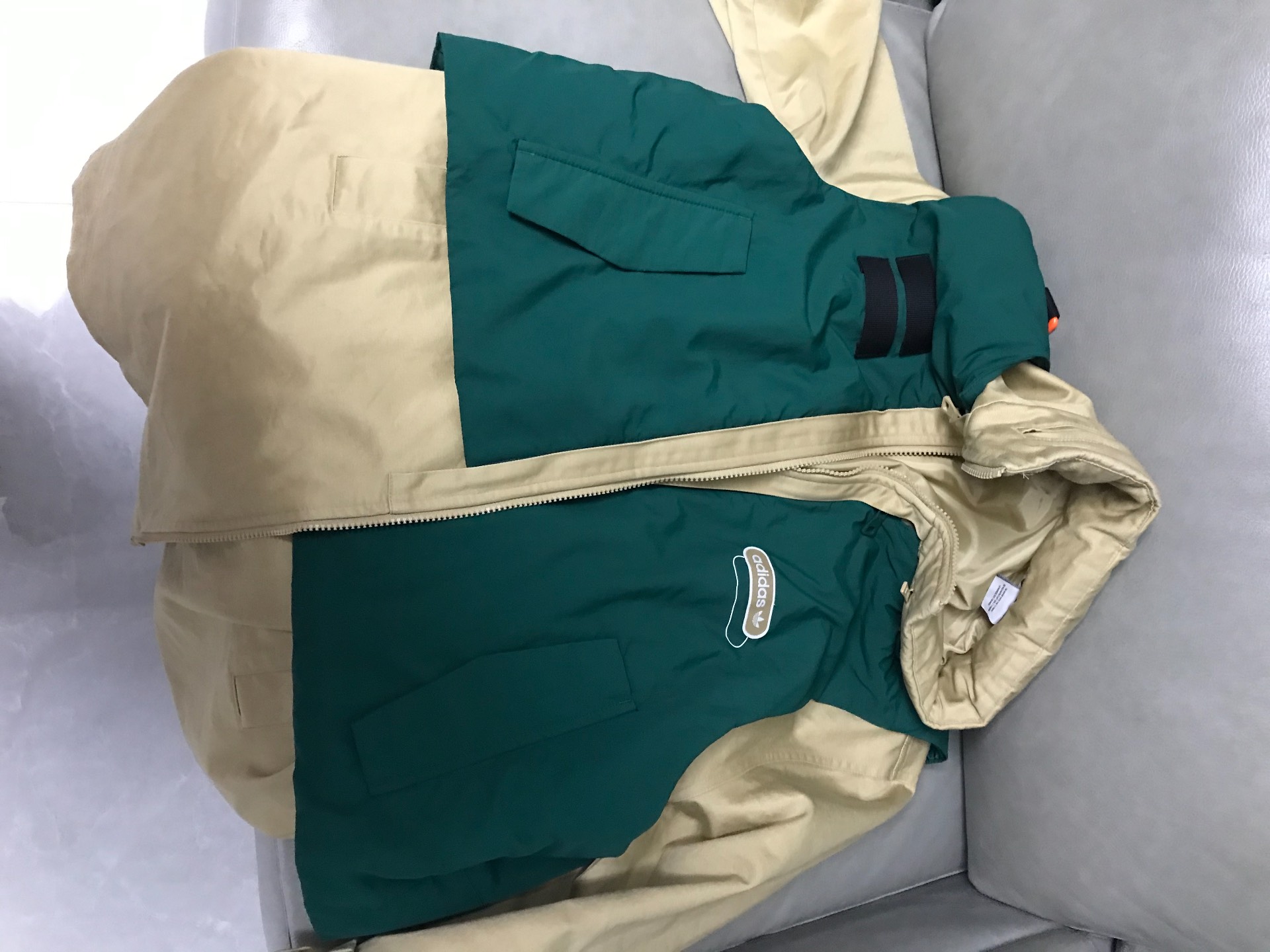 custom review-Adidas Originals Куртка Мужская Хаки