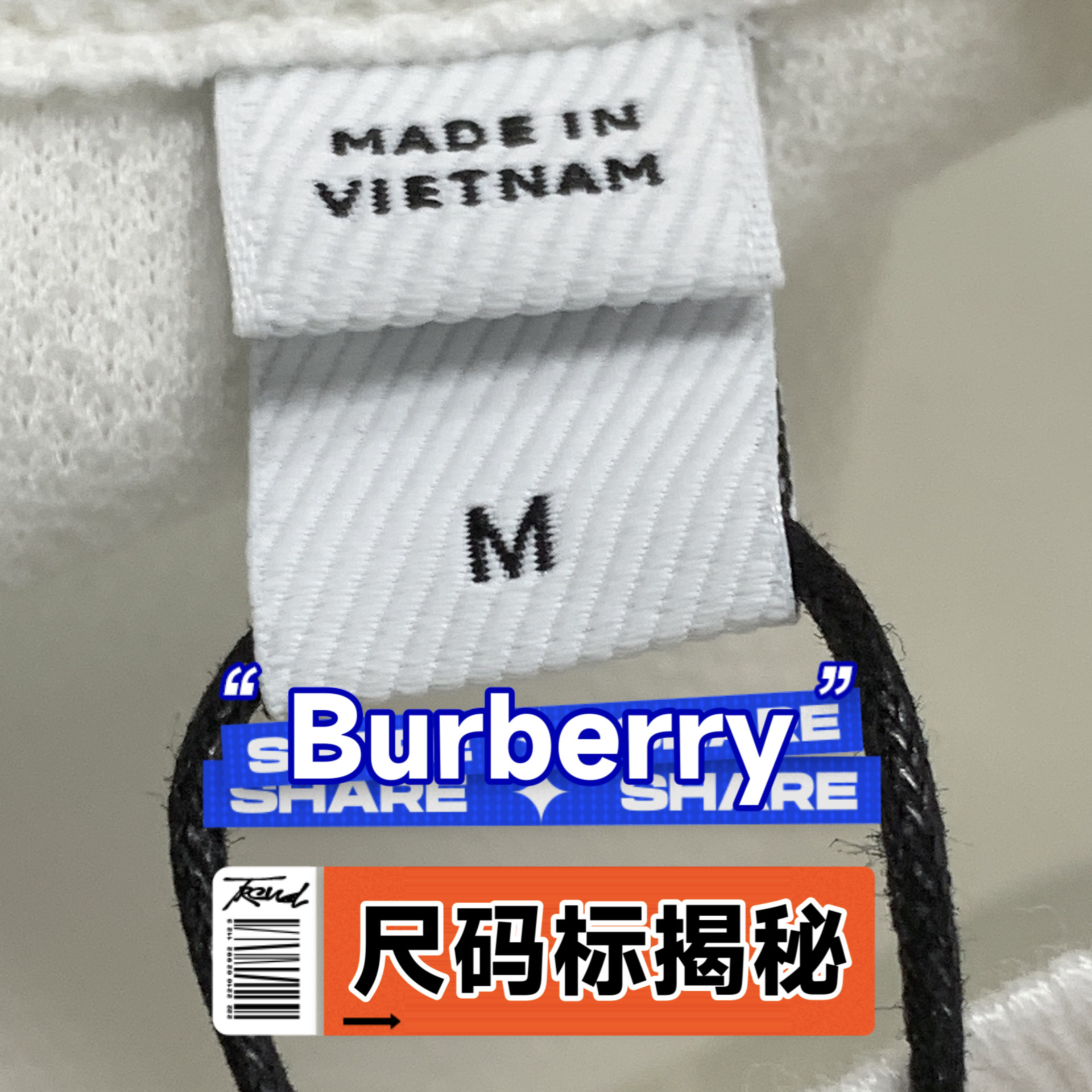 burberry新标和老标图片