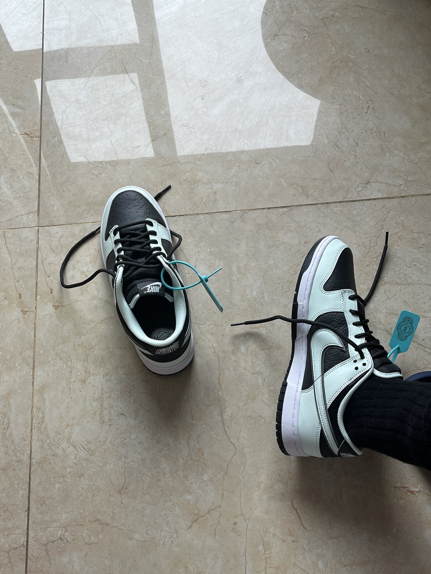 custom review-Nike Dunk Low Топ Скейтборд Кроссовки Мужские Зеленые Черные