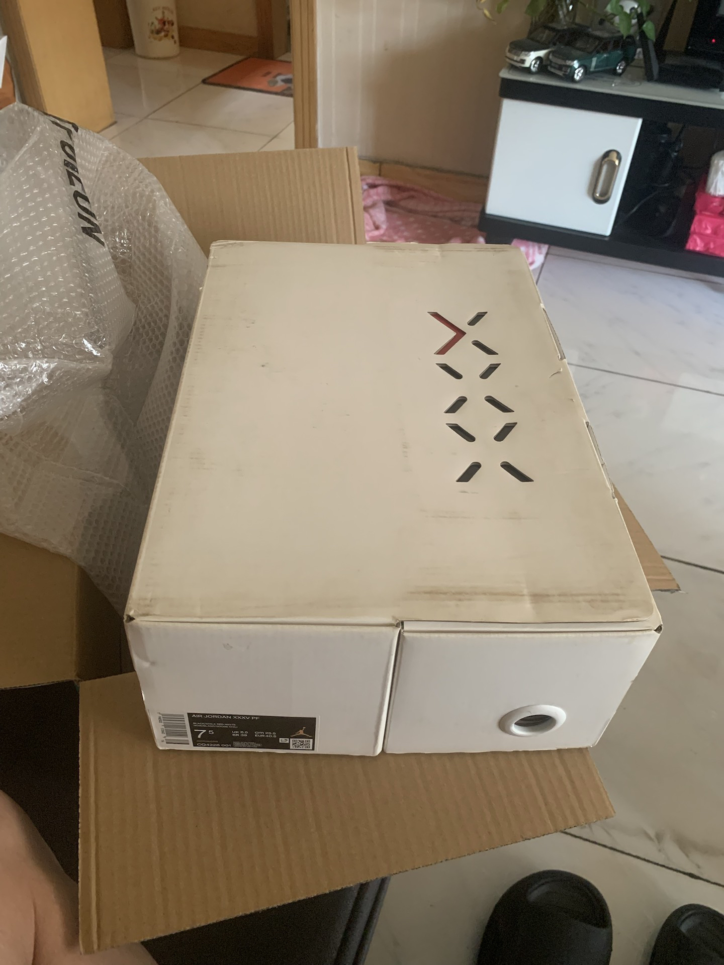 custom review-Jordan Air Джордан 35 Баскетбольные кроссовки MID Топ Унисекс