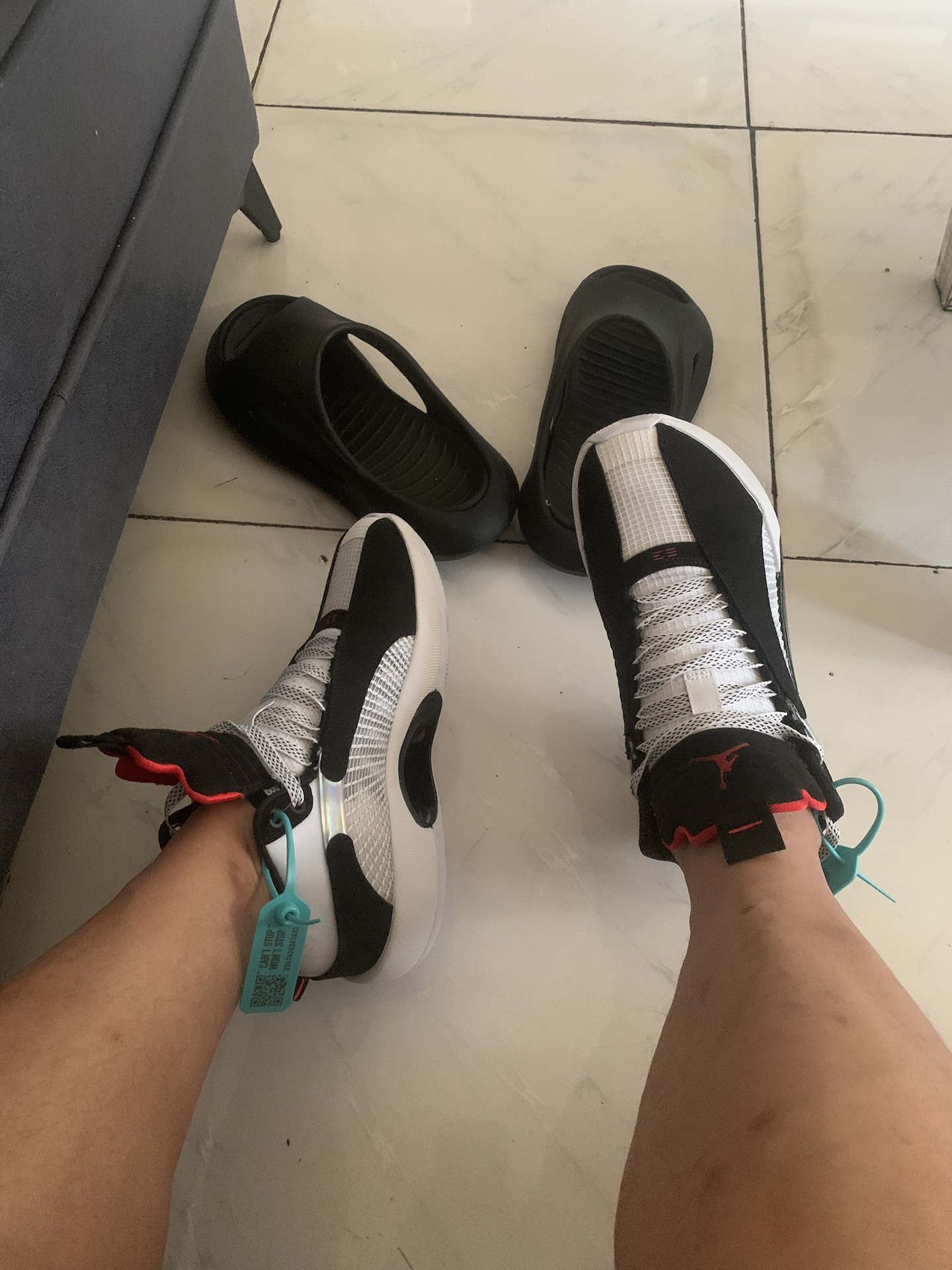 custom review-Jordan Air Джордан 35 Баскетбольные кроссовки MID Топ Унисекс