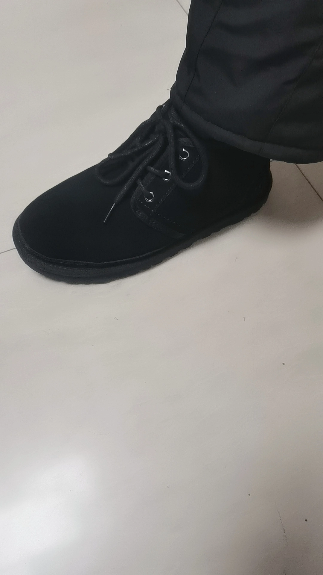 custom review-UGG Neumel Термический Устойчивый к Износу Ботинки до Щиколотки Мужские Черные