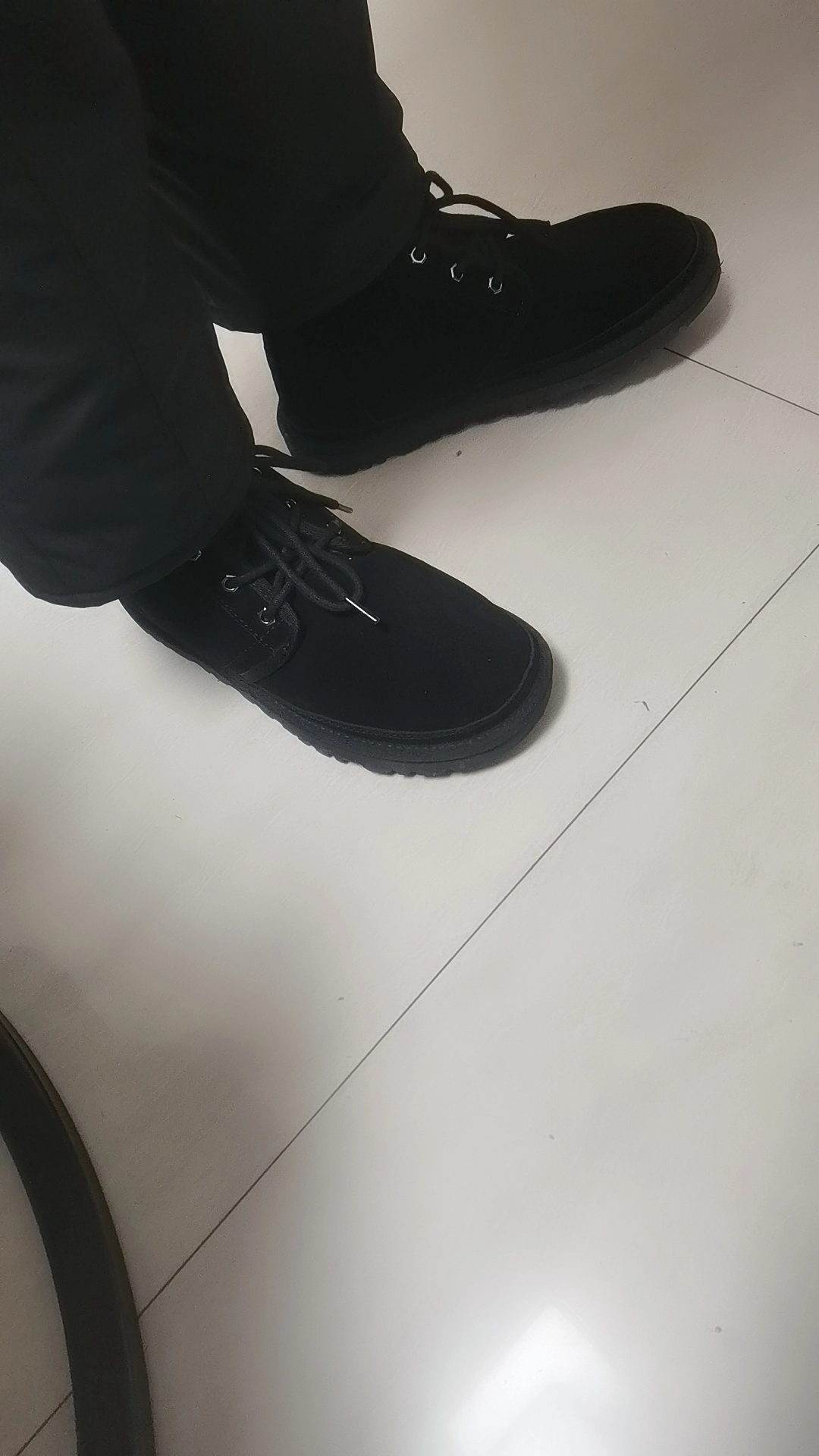 custom review-UGG Neumel Термический Устойчивый к Износу Ботинки до Щиколотки Мужские Черные