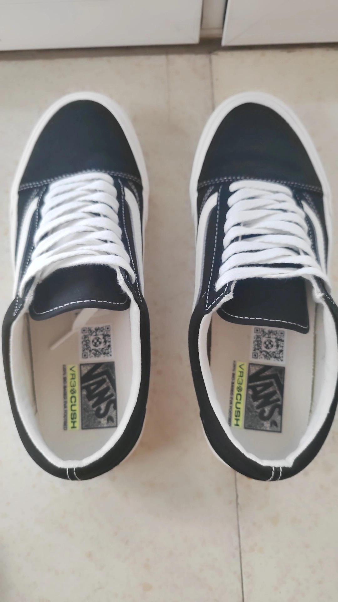 custom review-Vans OLD SKOOL VR3 Low Топ Скейтборд Кроссовки Унисекс Черный Белый