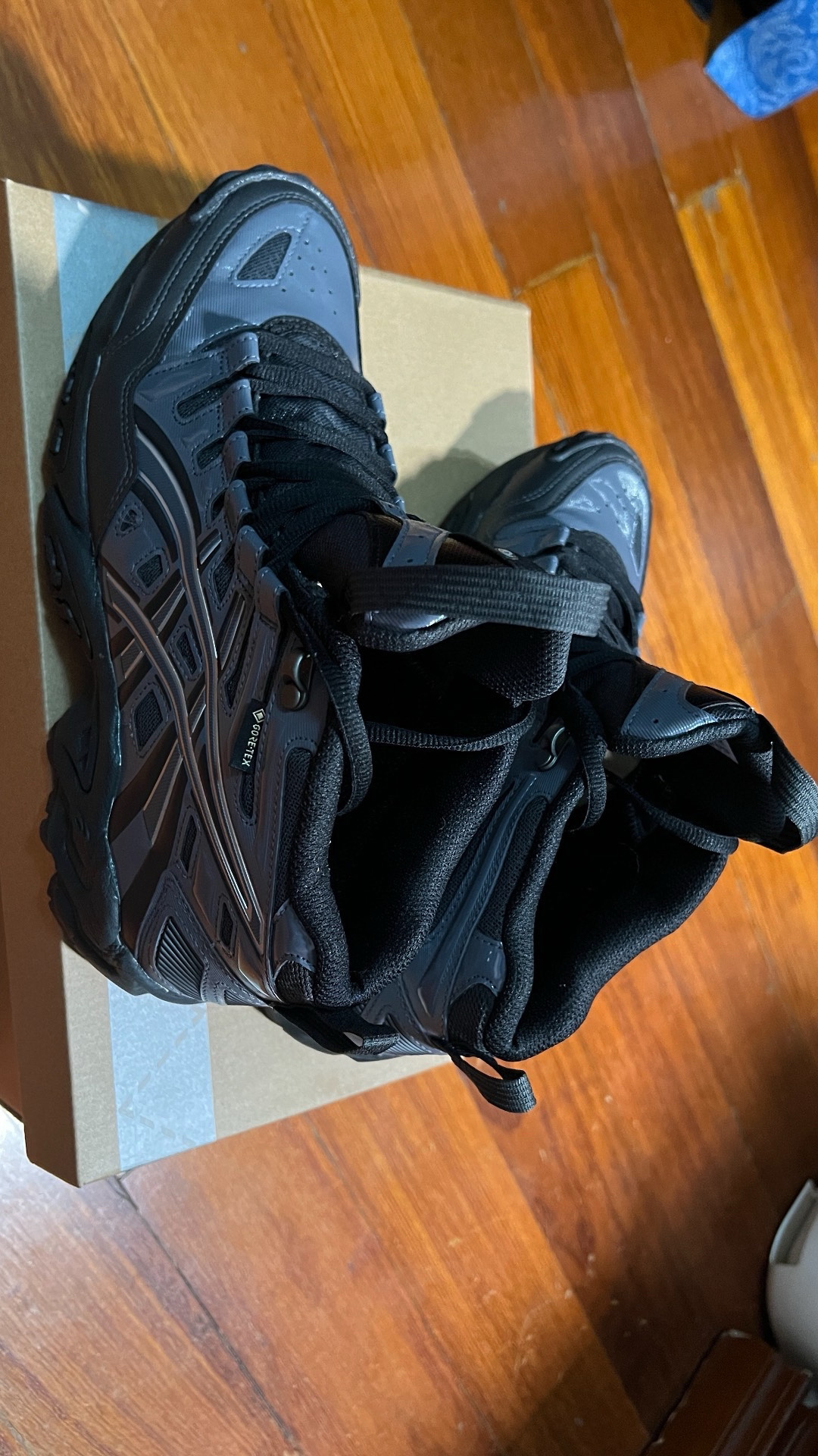 custom review-Asics Gel Nandi SP V Удобные устойчивые к истиранию дышащие высокие беговые кроссовки унисекс лаймово-серый