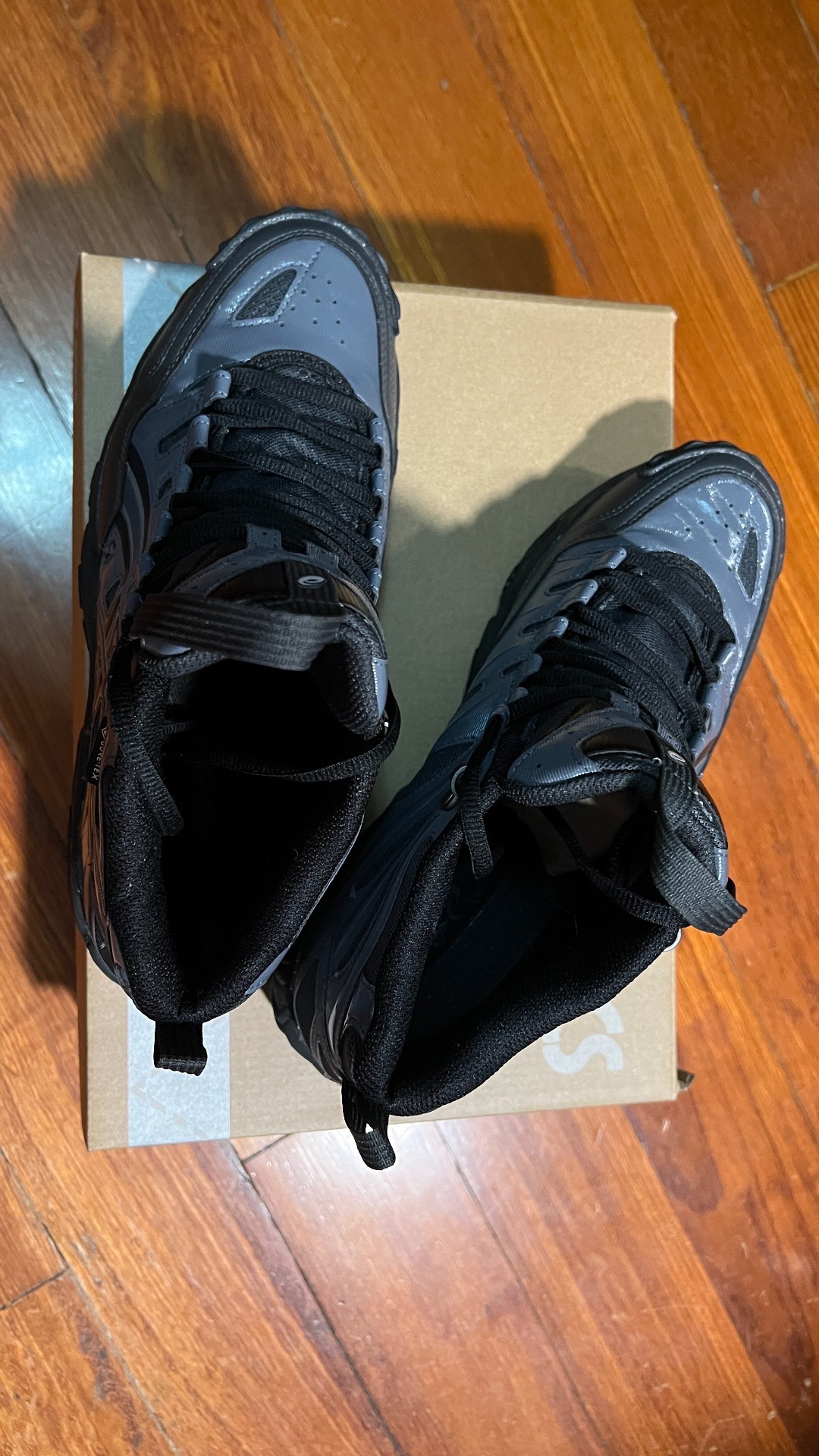 custom review-Asics Gel Nandi SP V Удобные устойчивые к истиранию дышащие высокие беговые кроссовки унисекс лаймово-серый