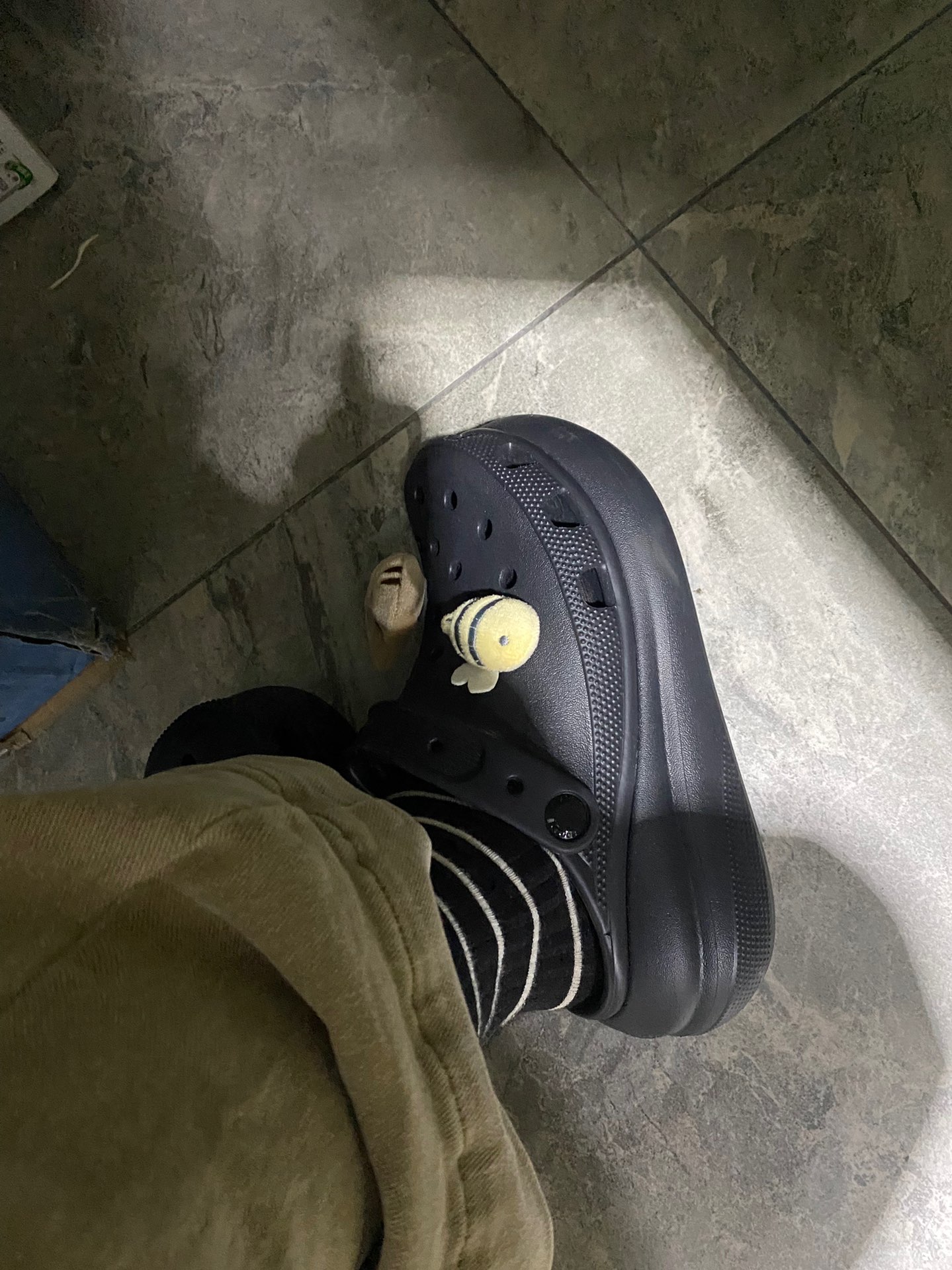 custom review-Crocs Классический Crush Clog 5,2cm Унисекс Черный