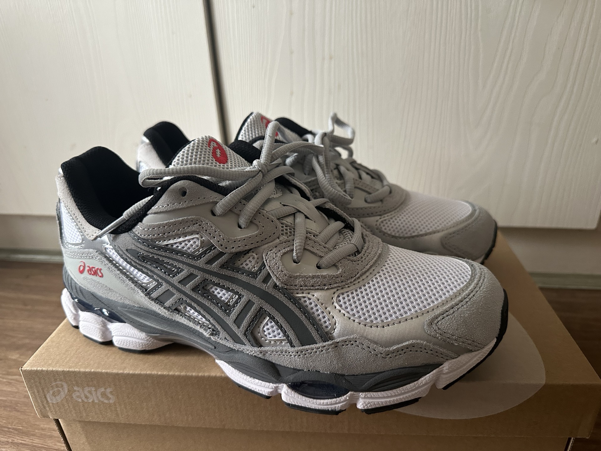 custom review-ASICS Gel NYC Collection Низкий Топ Повседневная Обувь Унисекс Серый