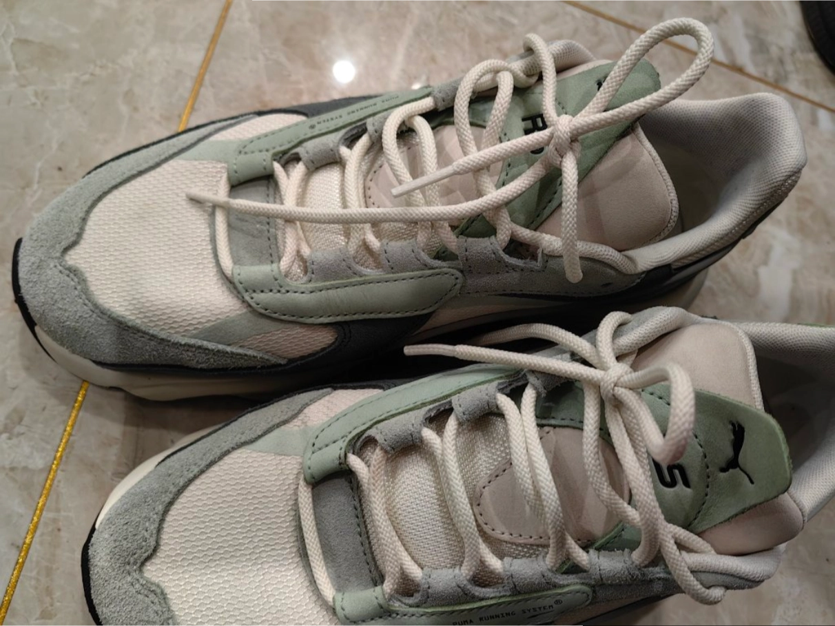 custom review-PUMA RS Connect BUCK Низкий Топ Casual Унисекс Ледяной Зеленый