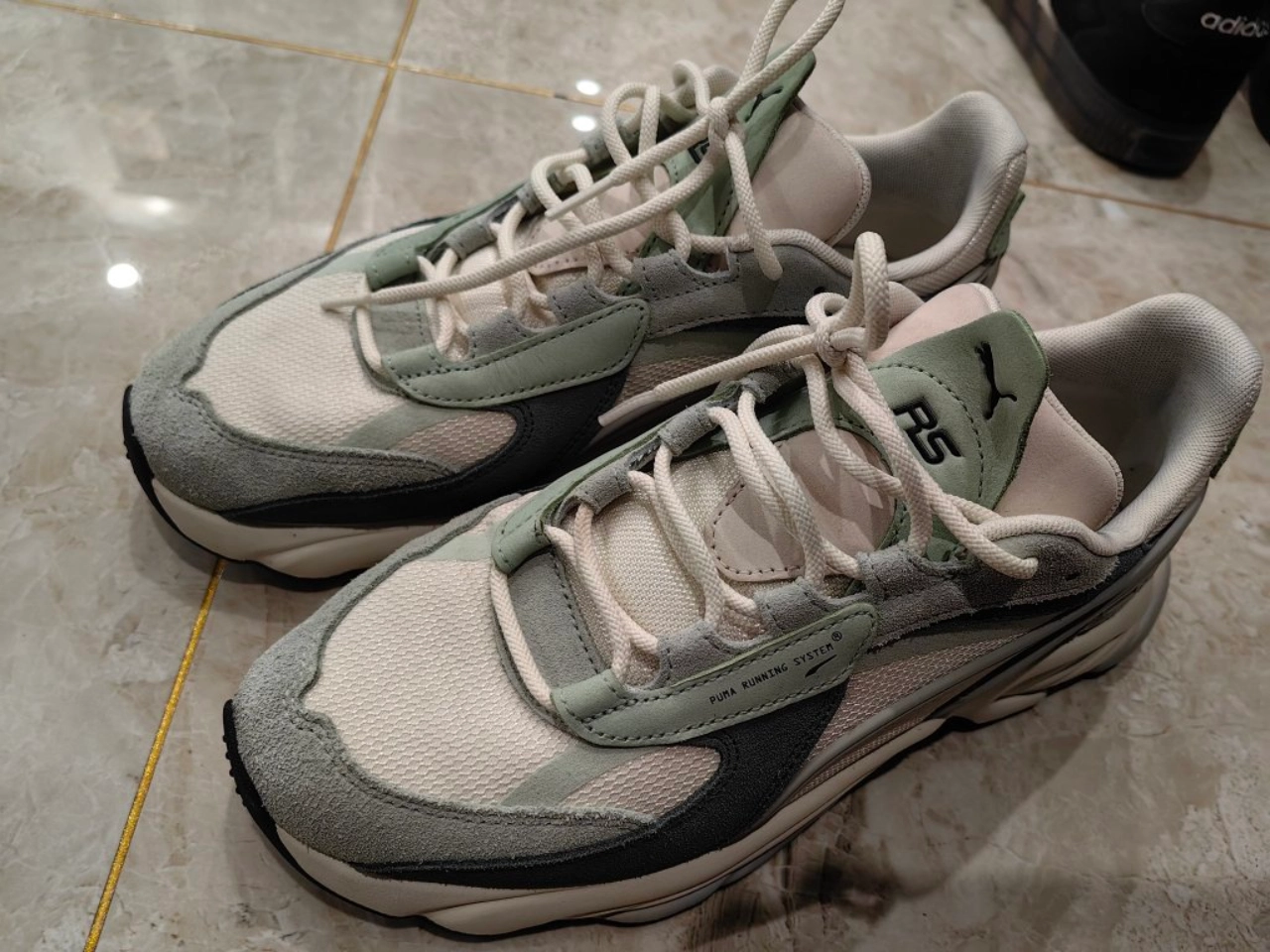 custom review-PUMA RS Connect BUCK Низкий Топ Casual Унисекс Ледяной Зеленый