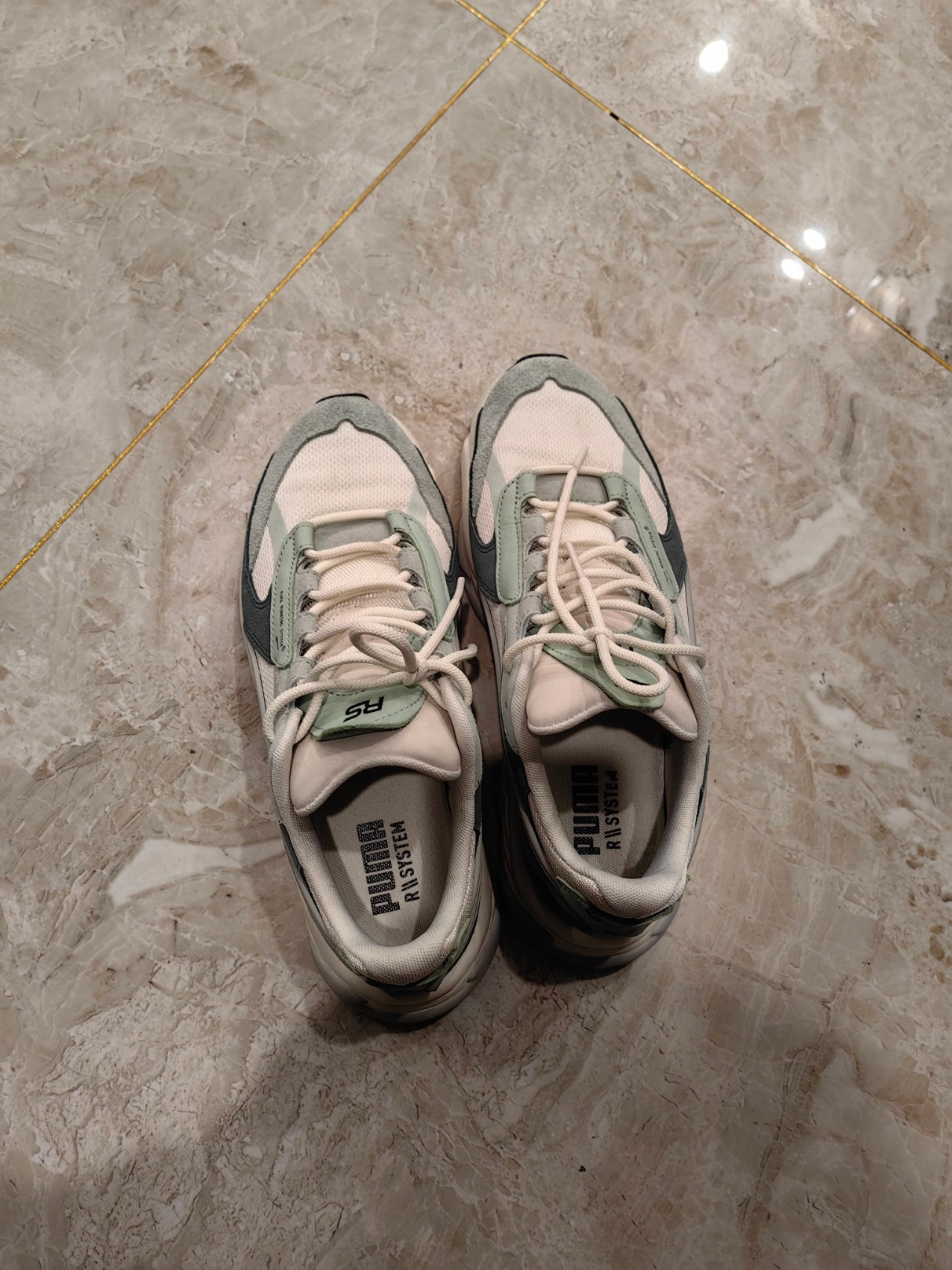 custom review-PUMA RS Connect BUCK Низкий Топ Casual Унисекс Ледяной Зеленый