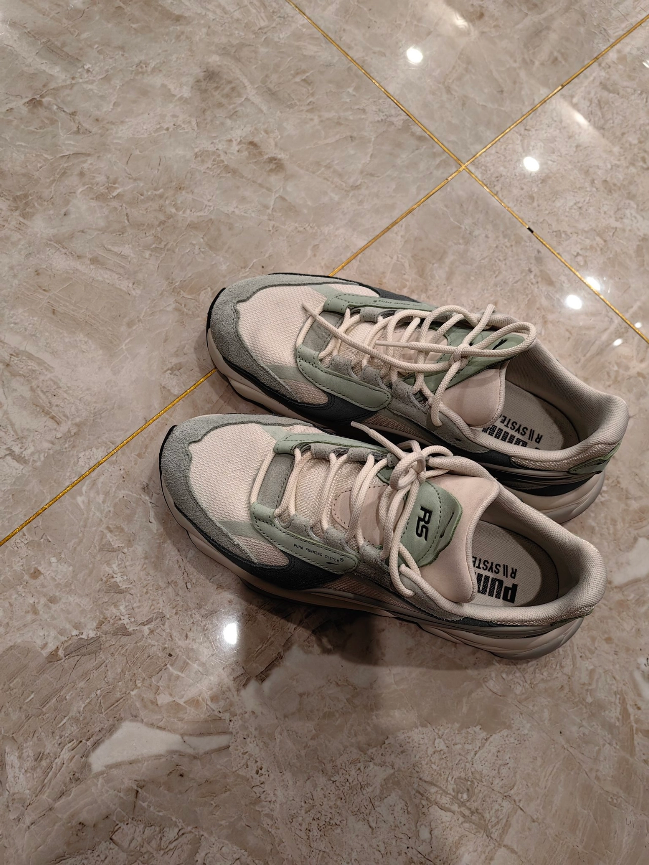 custom review-PUMA RS Connect BUCK Низкий Топ Casual Унисекс Ледяной Зеленый