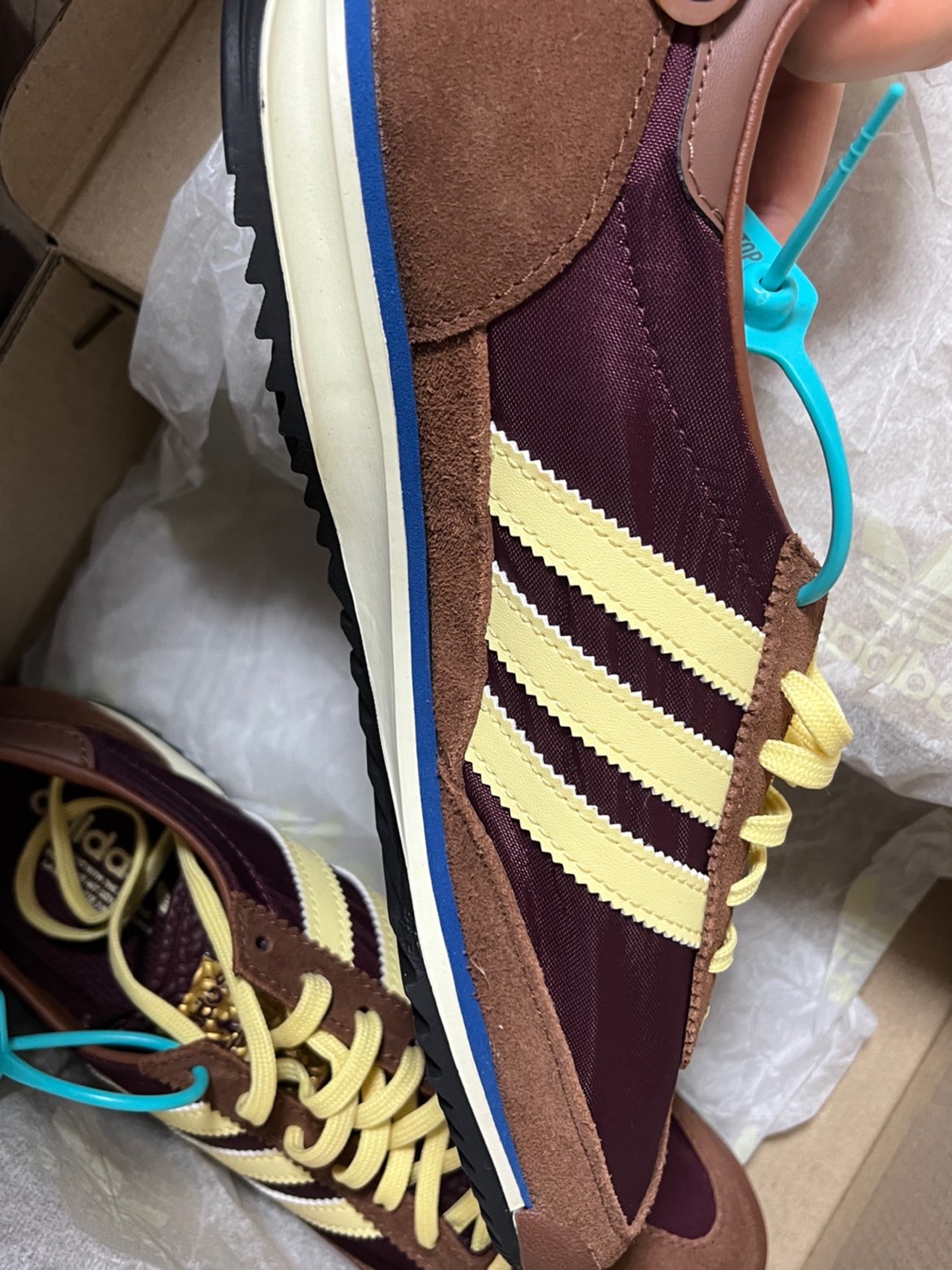 custom review-Adidas Originals Sl 72 Og Maroon Preloved Brown Women's
