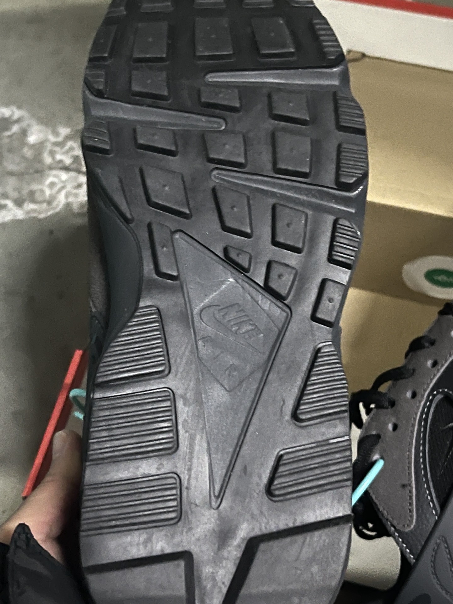 custom review-Nike Air Huarache Low Топ Повседневный Городской Коммутер Беговые кроссовки Унисекс Черный