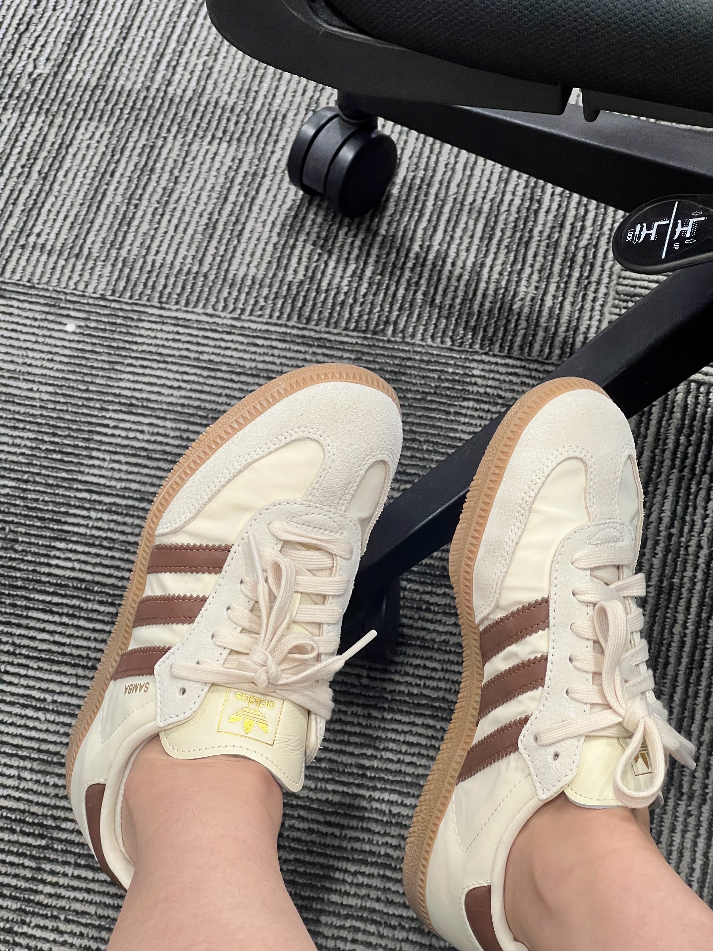 custom review-Adidas Originals SAMBA OG Low Топ Кроссовки для тренировок Унисекс Айвори Умбра