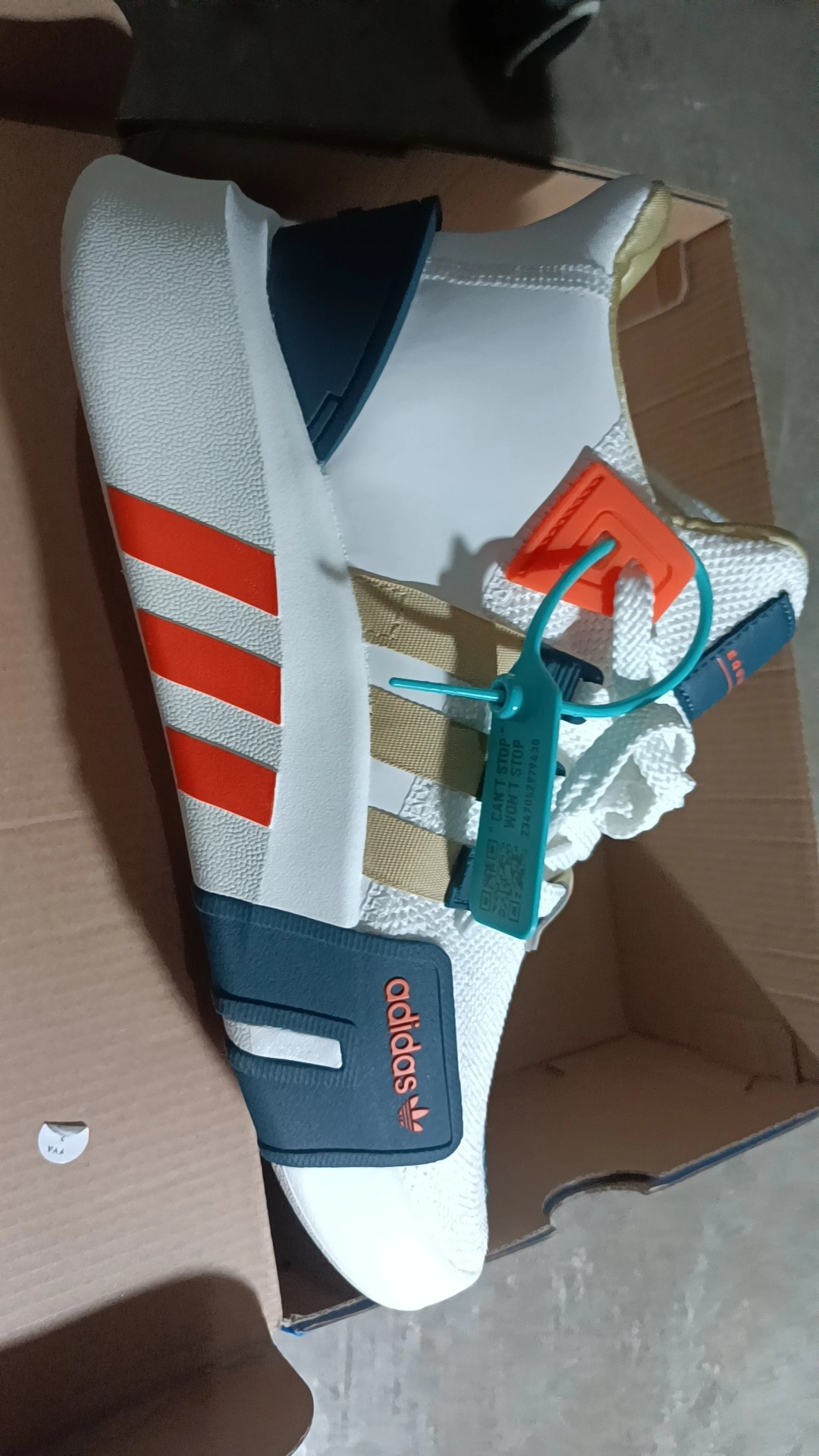 custom review-Adidas Originals Eqt Bask Adv Амортизация Износостойкий MID Топ Повседневная обувь Унисекс Белый Оранжевый