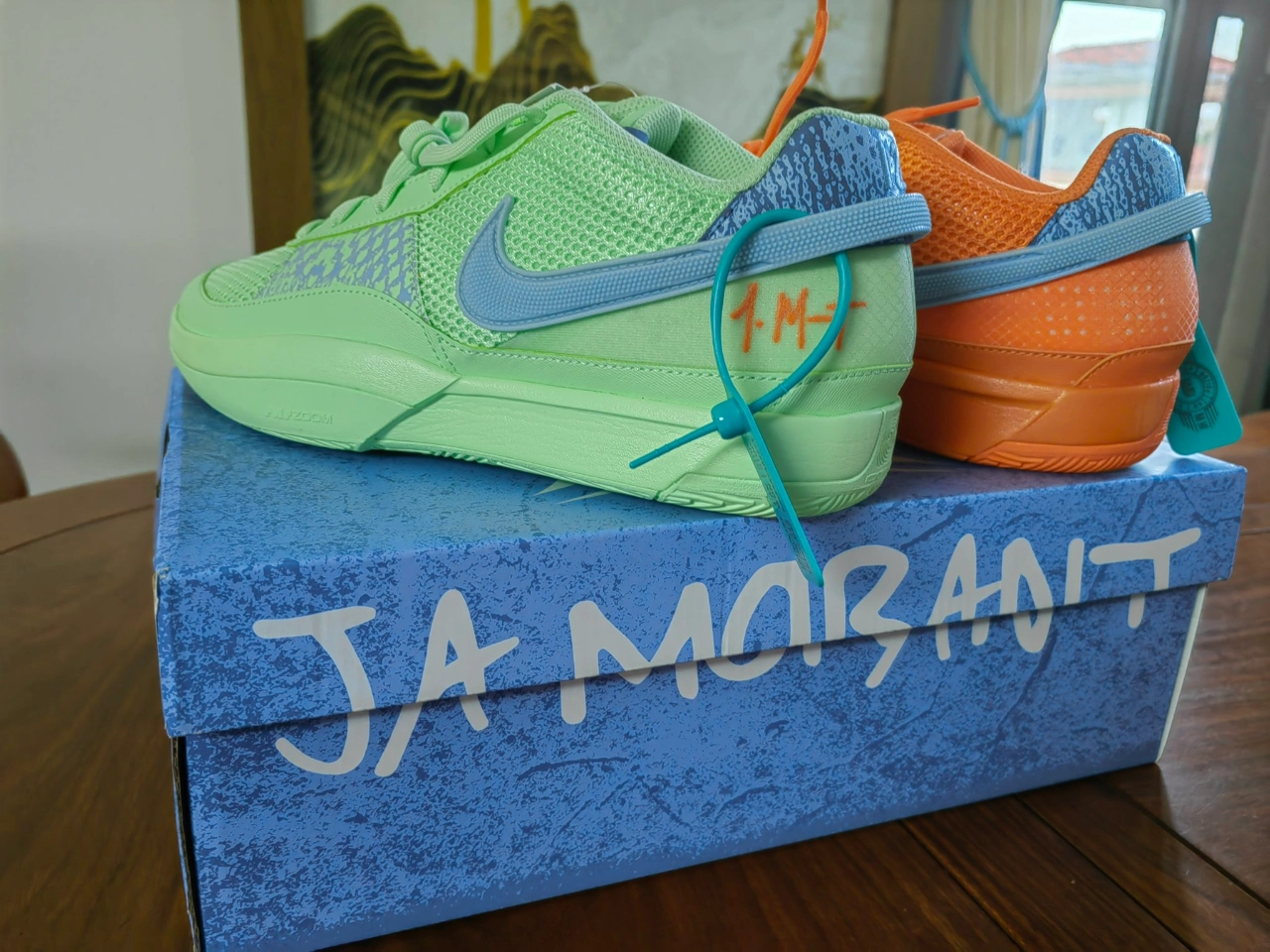 custom review-Nike Ja 1 EP 'Mismatched'