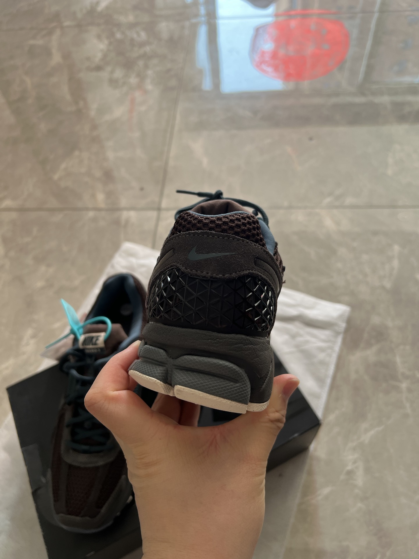 custom review-Nike Air Zoom Vomero 5 Легкий Низкий Топ Повседневный Тренировки Городской Коммутер Беговые кроссовки Унисекс Черный
