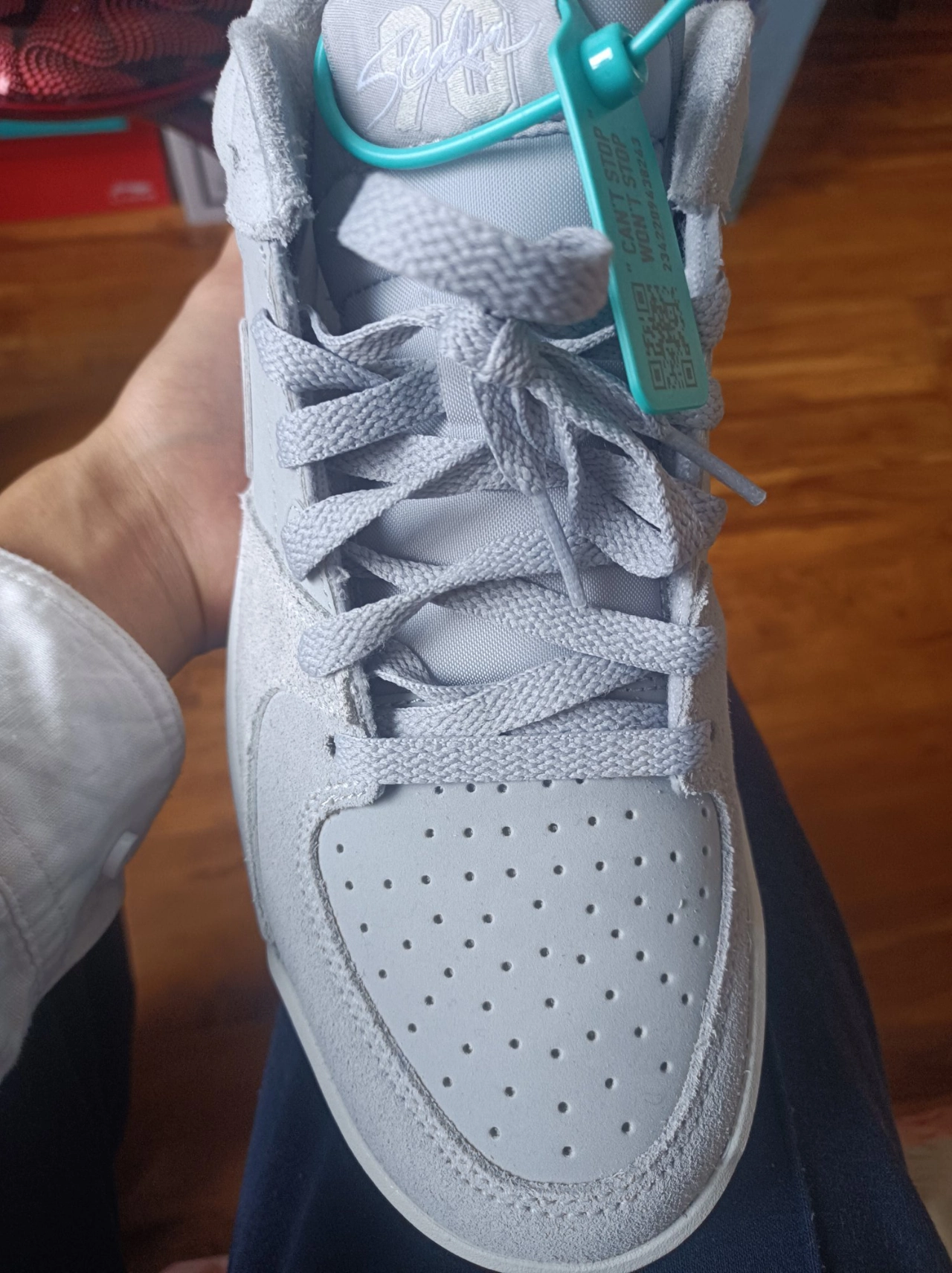 custom review-Джордан Stadium 90 противоскользящий низкий топ повседневный мужской серый