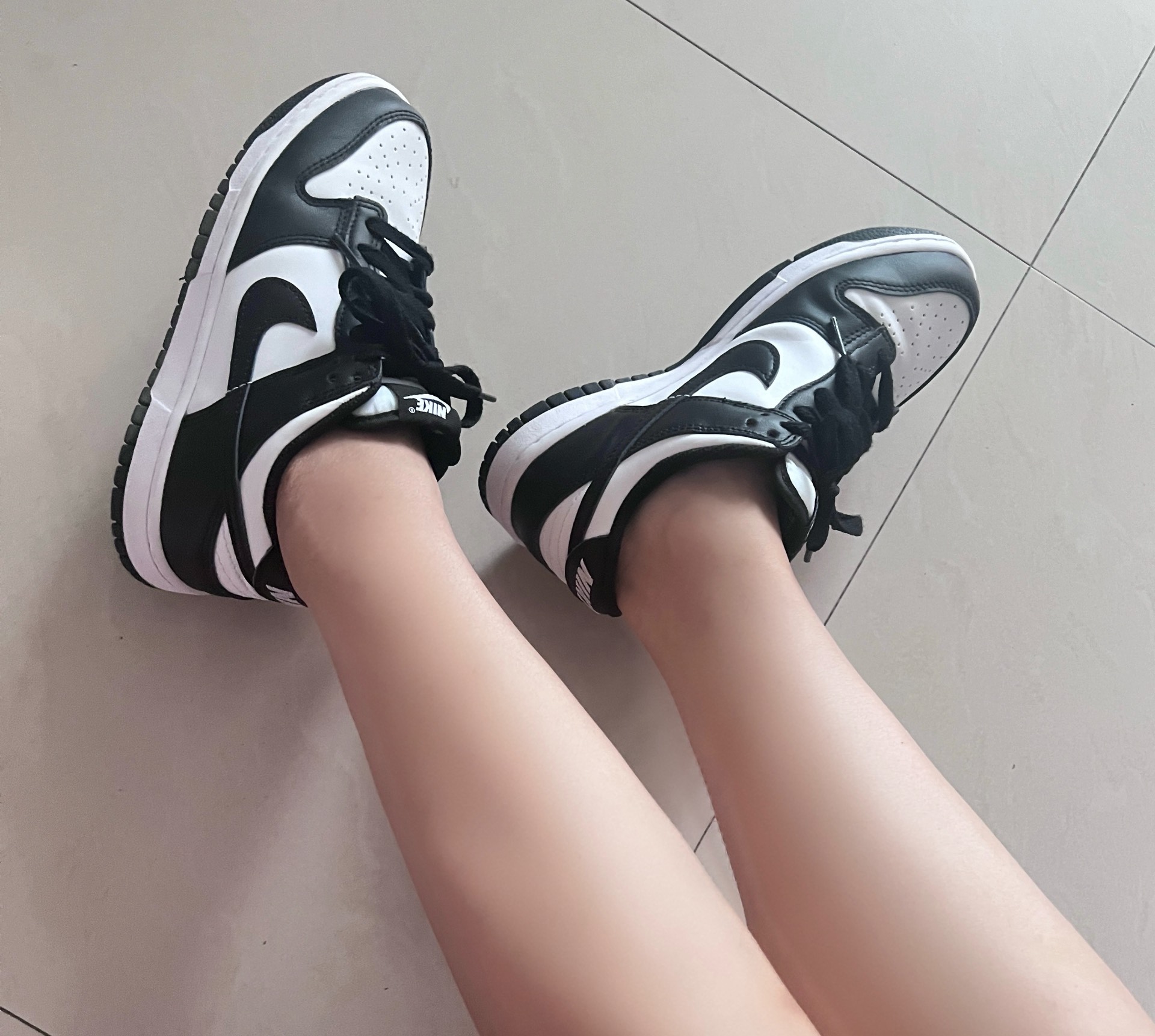 custom review-nike Dunk 'Черный' Противоскользящий амортизация легкий амортизация низкий топ детские скейтбординг черный белый