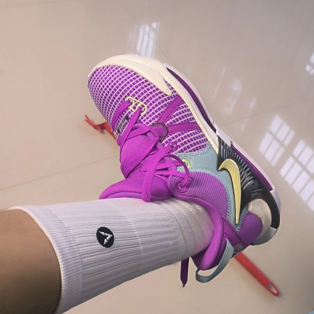 custom review-Nike Witness 7 Амортизирующие устойчивые к скольжению и износу низкие баскетбольные кроссовки для мужчин фиолетовые