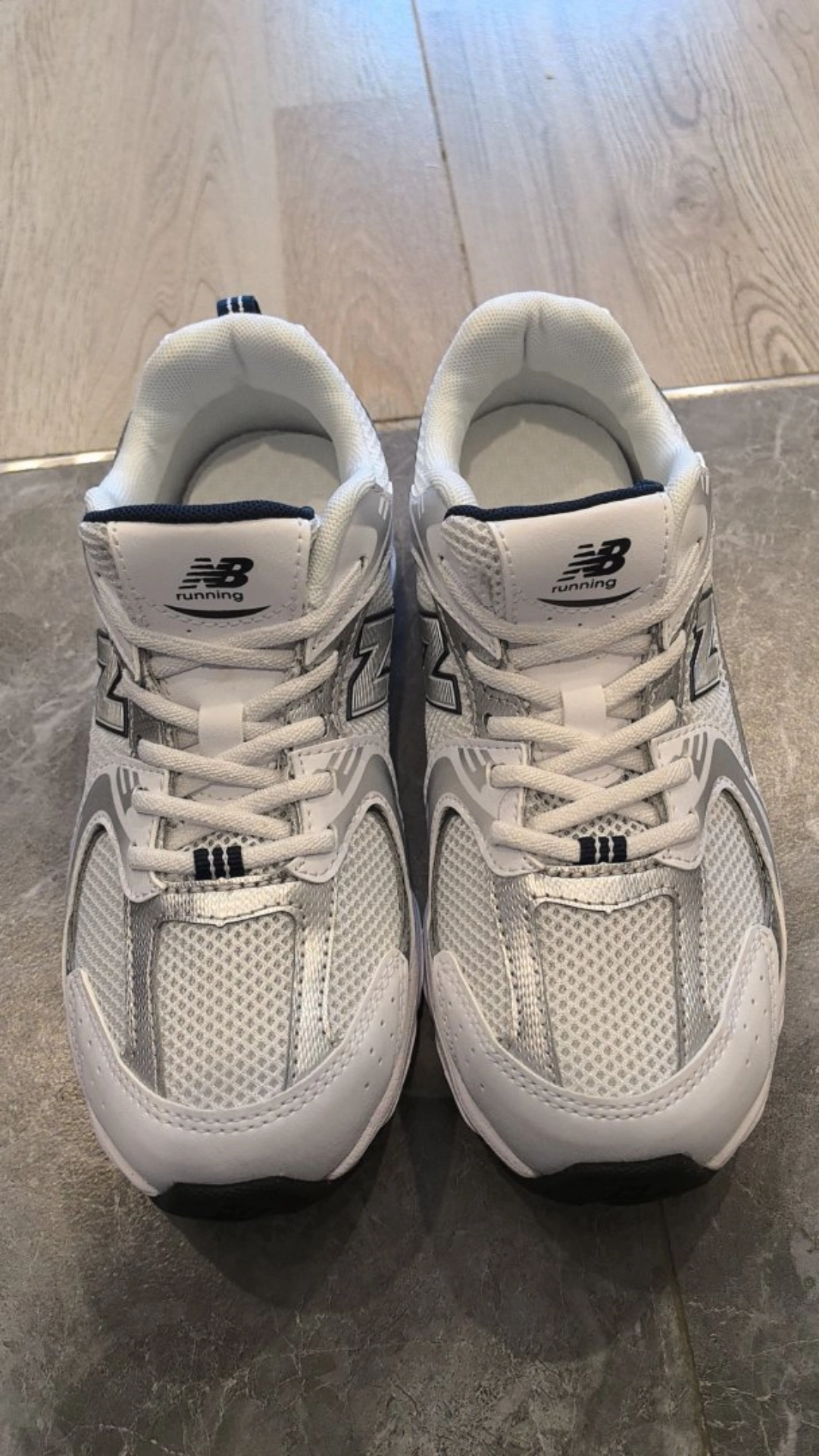 custom review-New Balance NB 530 Устойчивые к истиранию низкие беговые кроссовки Черный Белый для детей